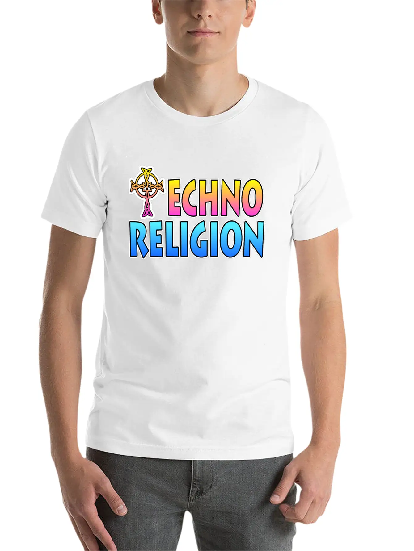 A Techno Tee For Music Lovers Saying "Techno Unisex Casual T-Shirt – Clean Design For Daily Comfort