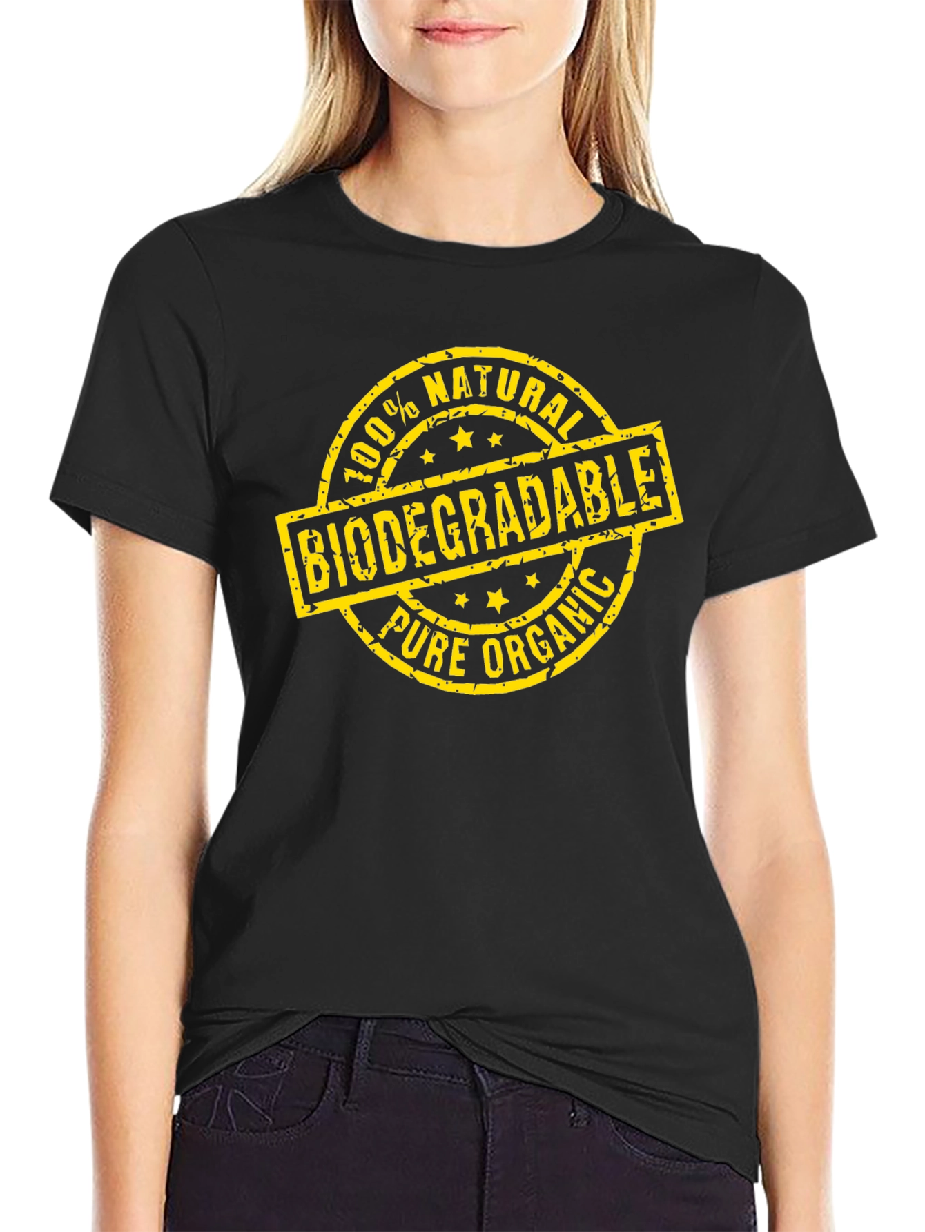 Biodegradable Organic Cotton T-Shirt