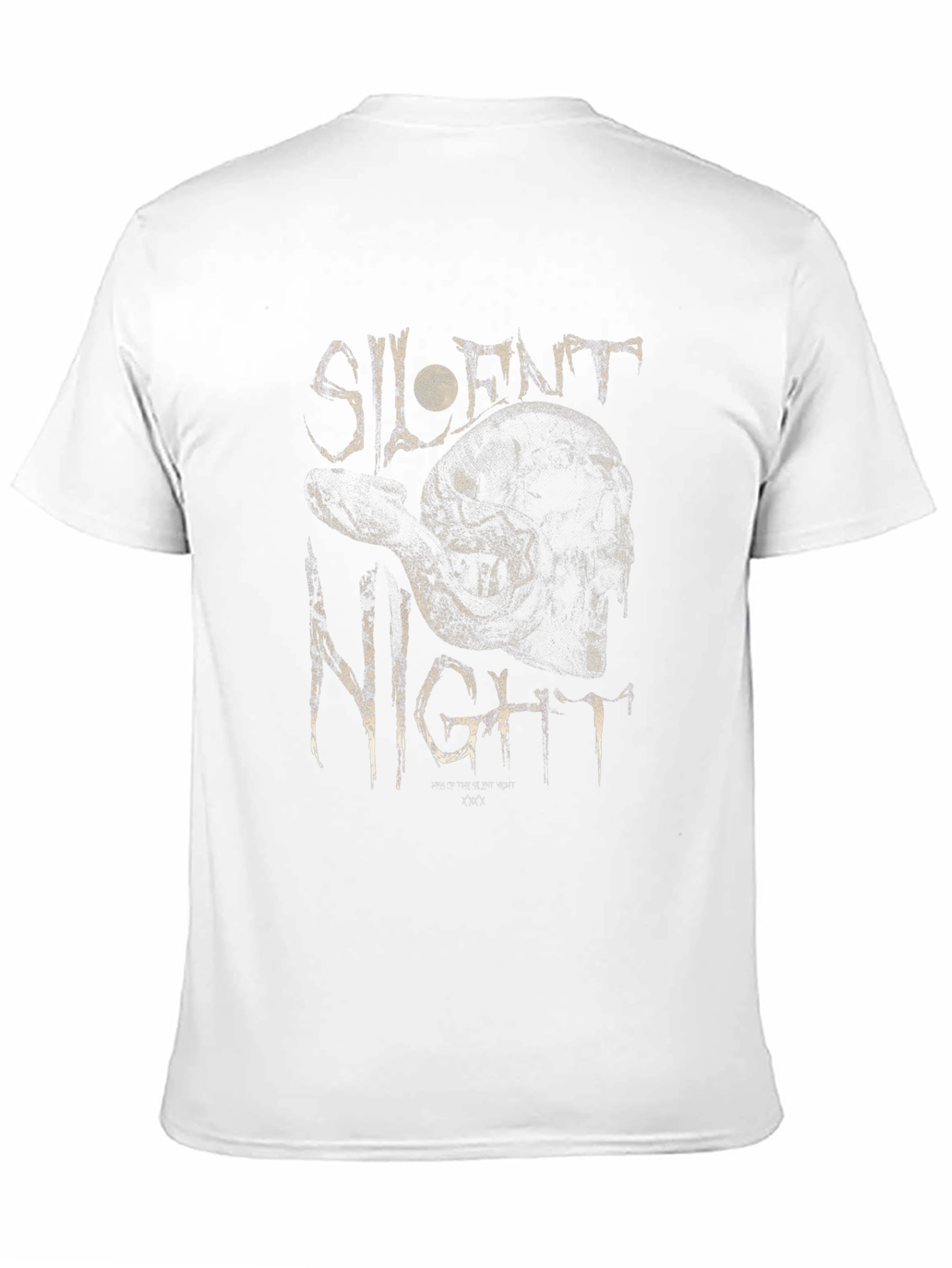 Silent Night Skull T-Shirt