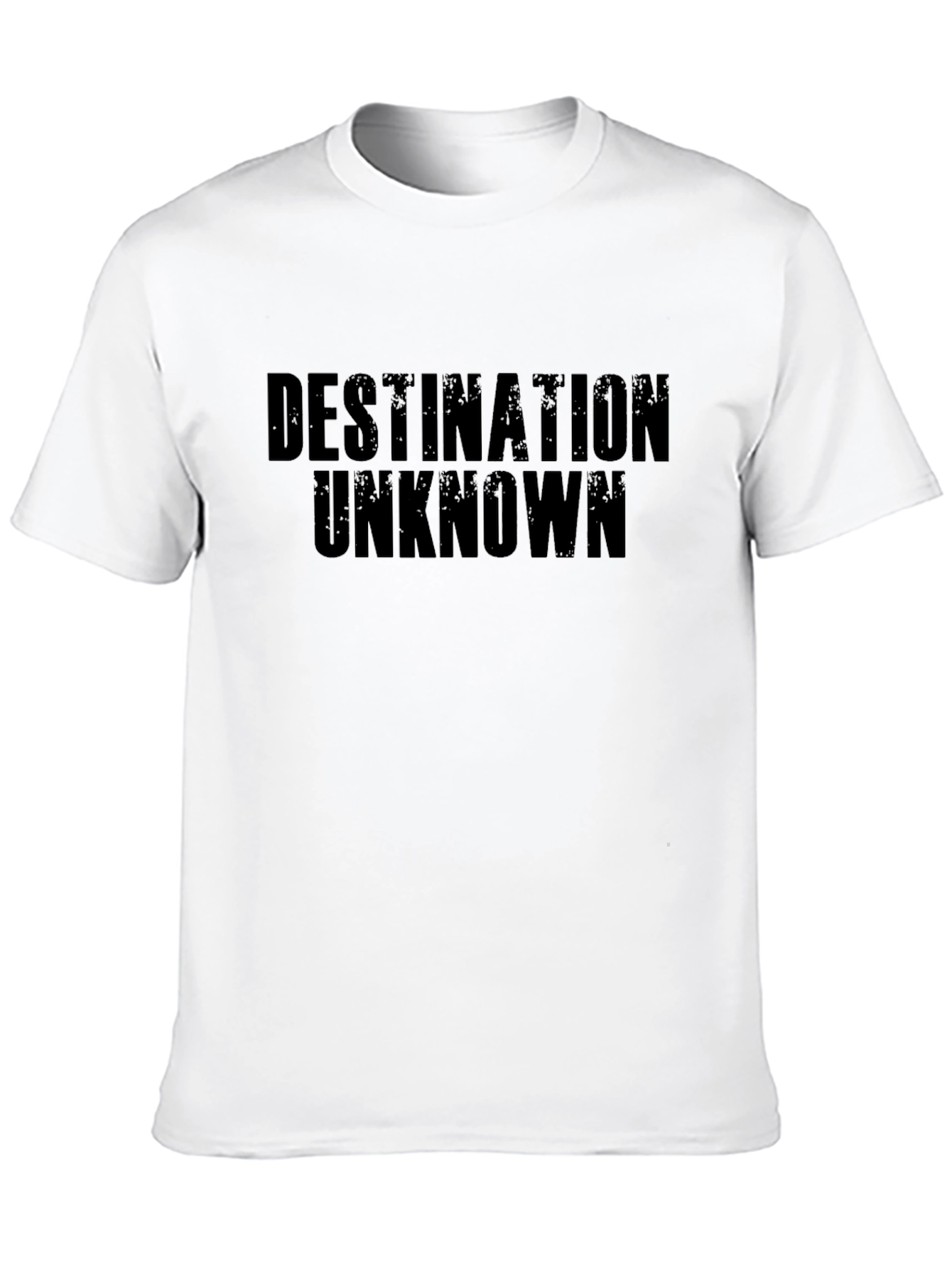 Destination Unknown Graphic T-Shirt - Black