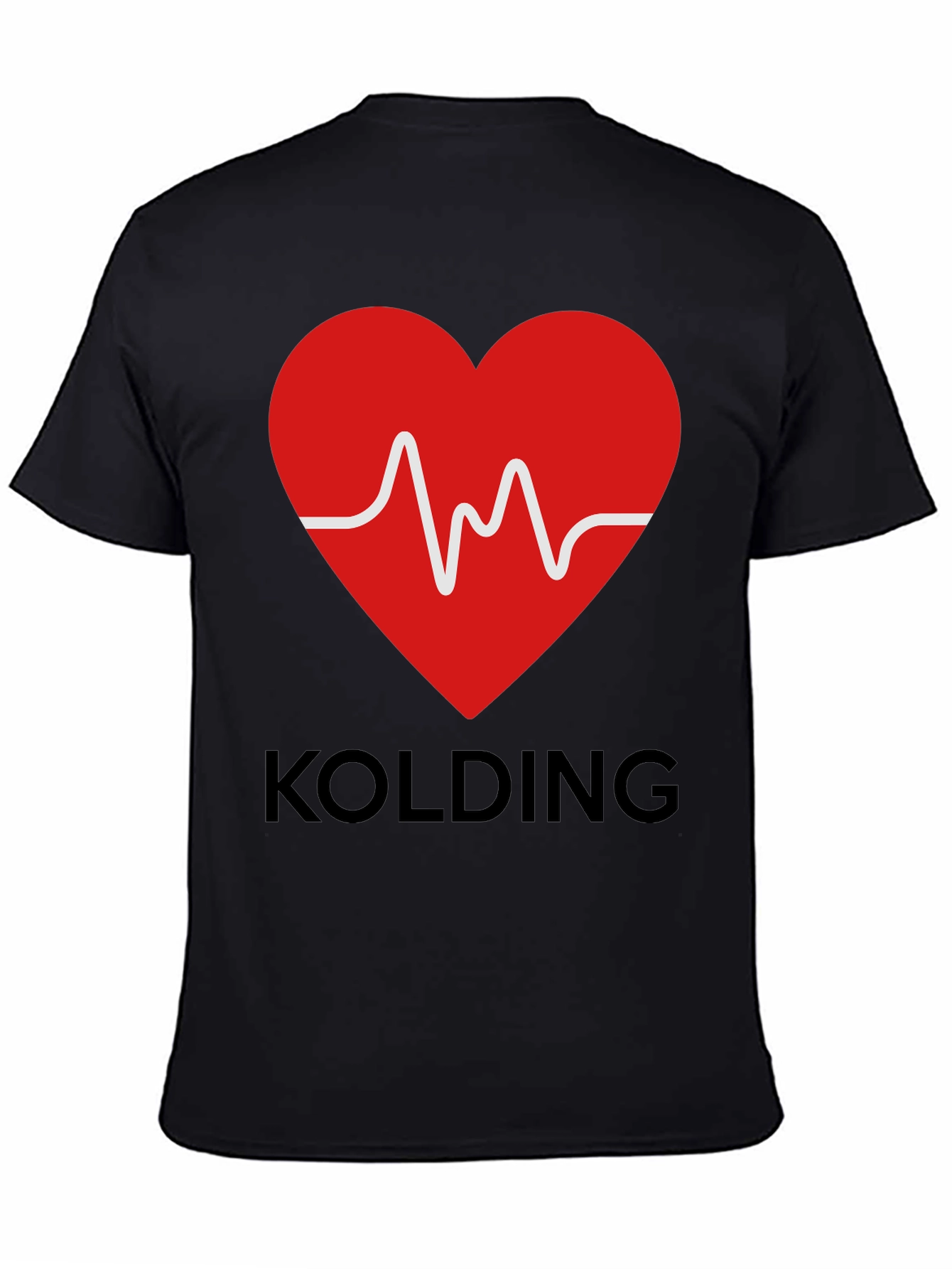KOLDING Heartbeat Graphic T-Shirt - Stylish & Comfortable