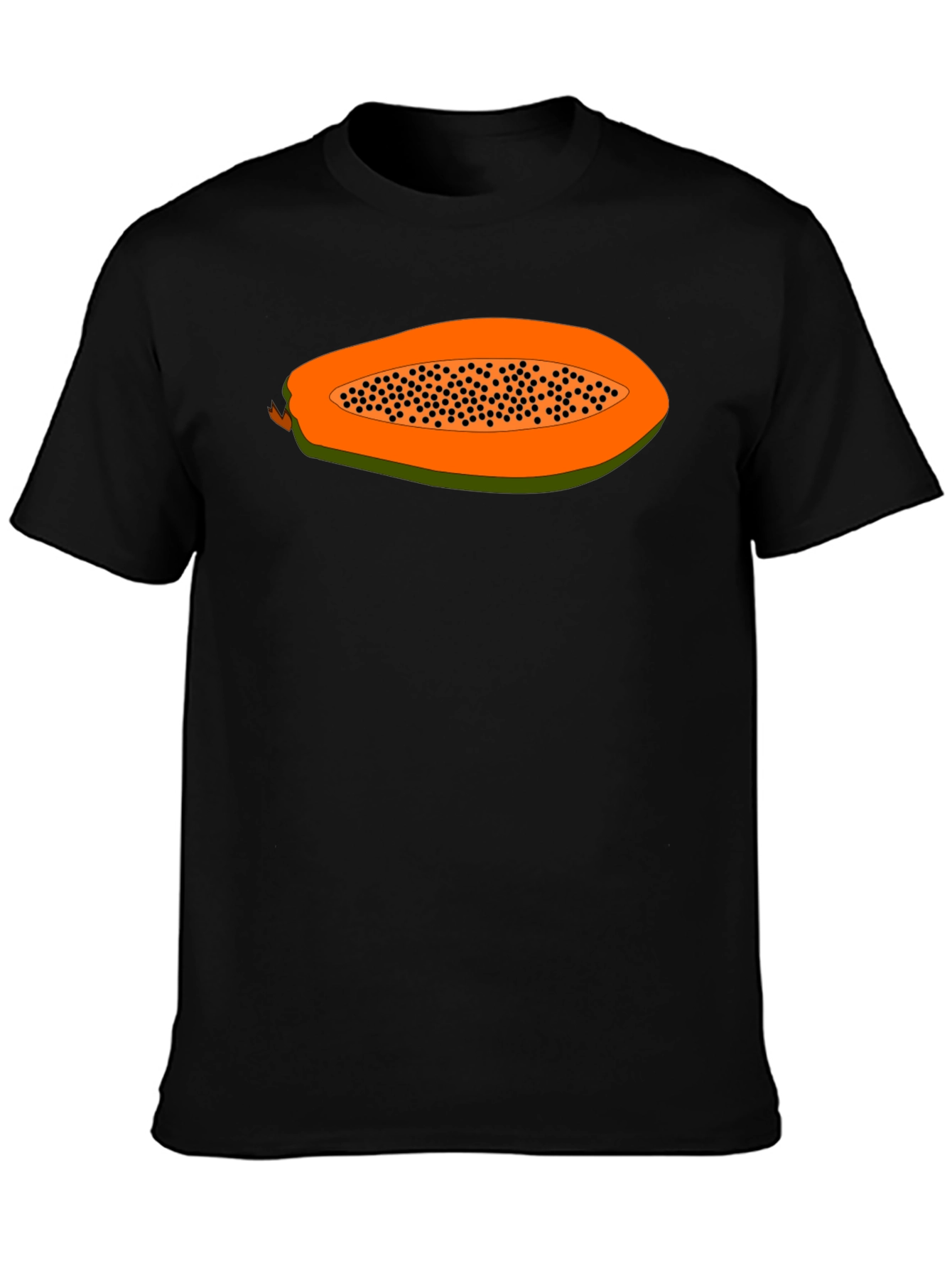 Papaya T-Shirt - Tropical Fruit Design