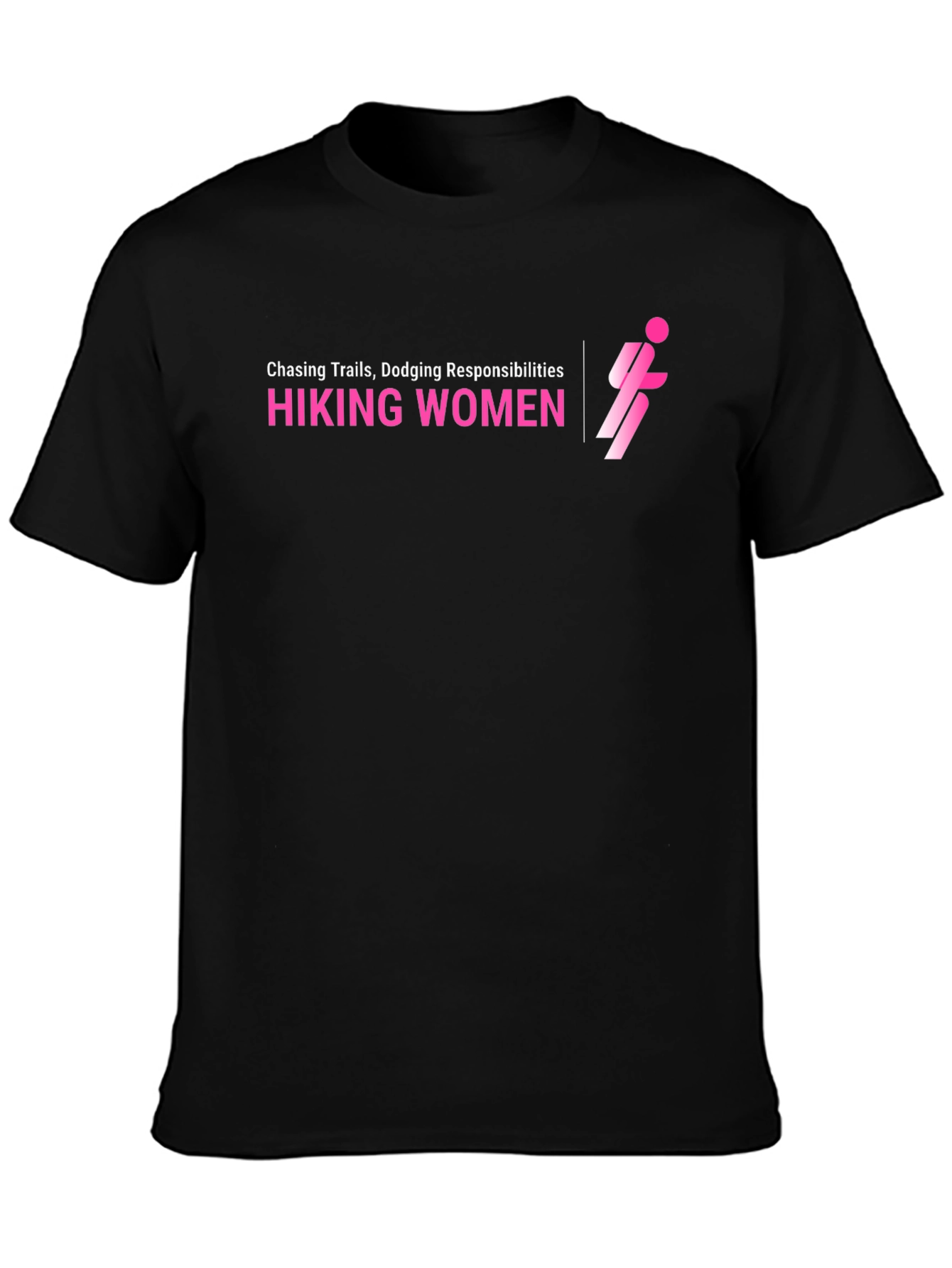 Hiking Women Tee - Trail Adventure T-Shirt