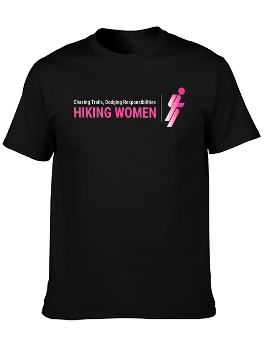 Hiking Women Tee - Trail Adventure T-Shirt