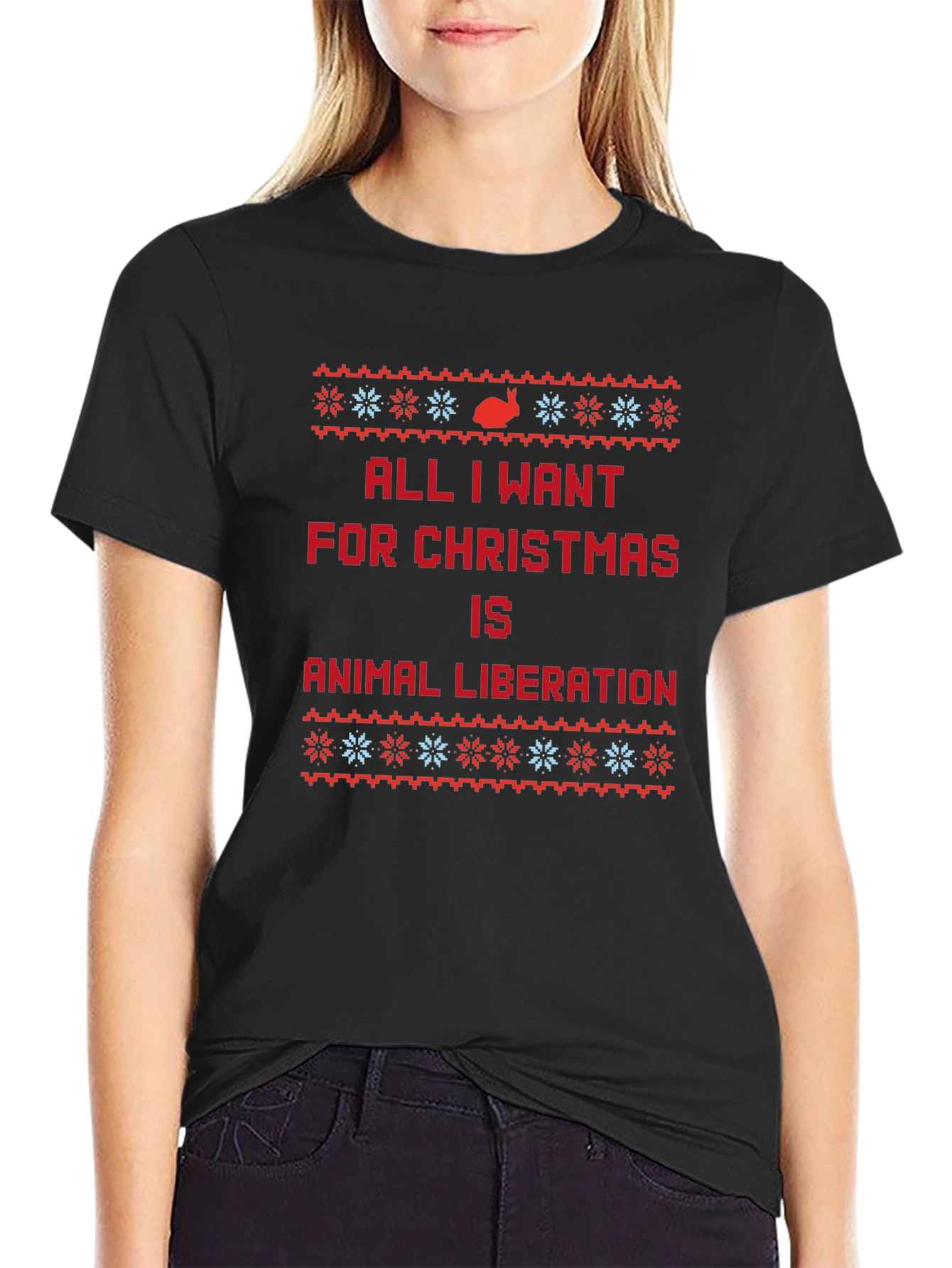 All I Want for Christmas Animal Liberation Tee