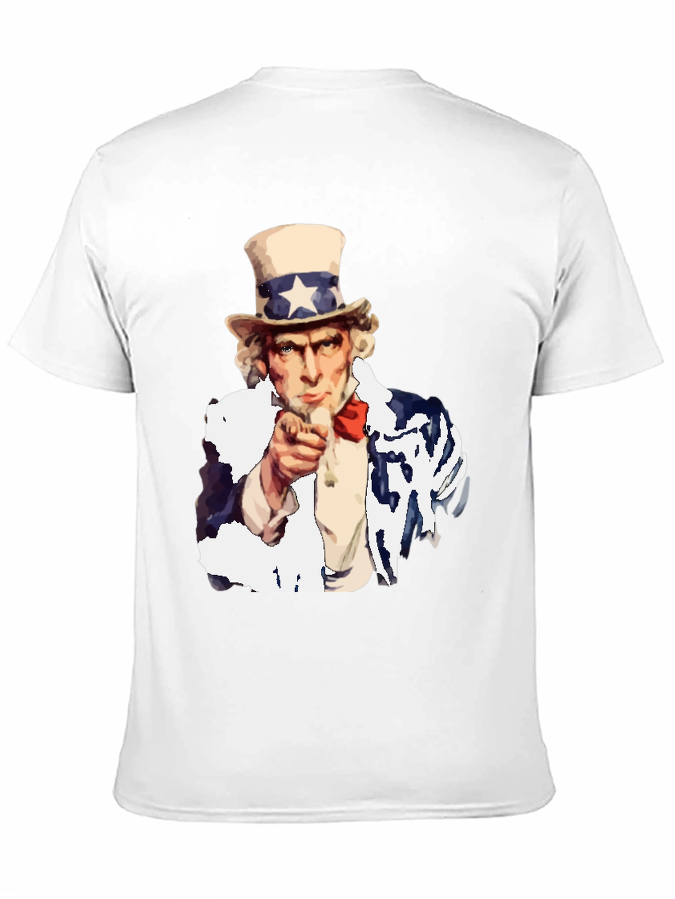 Uncle Sam Pointing Graphic T-Shirt