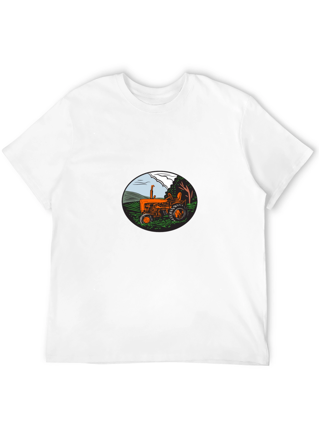 Tractor Graphic Tee - Farm Life Shirt