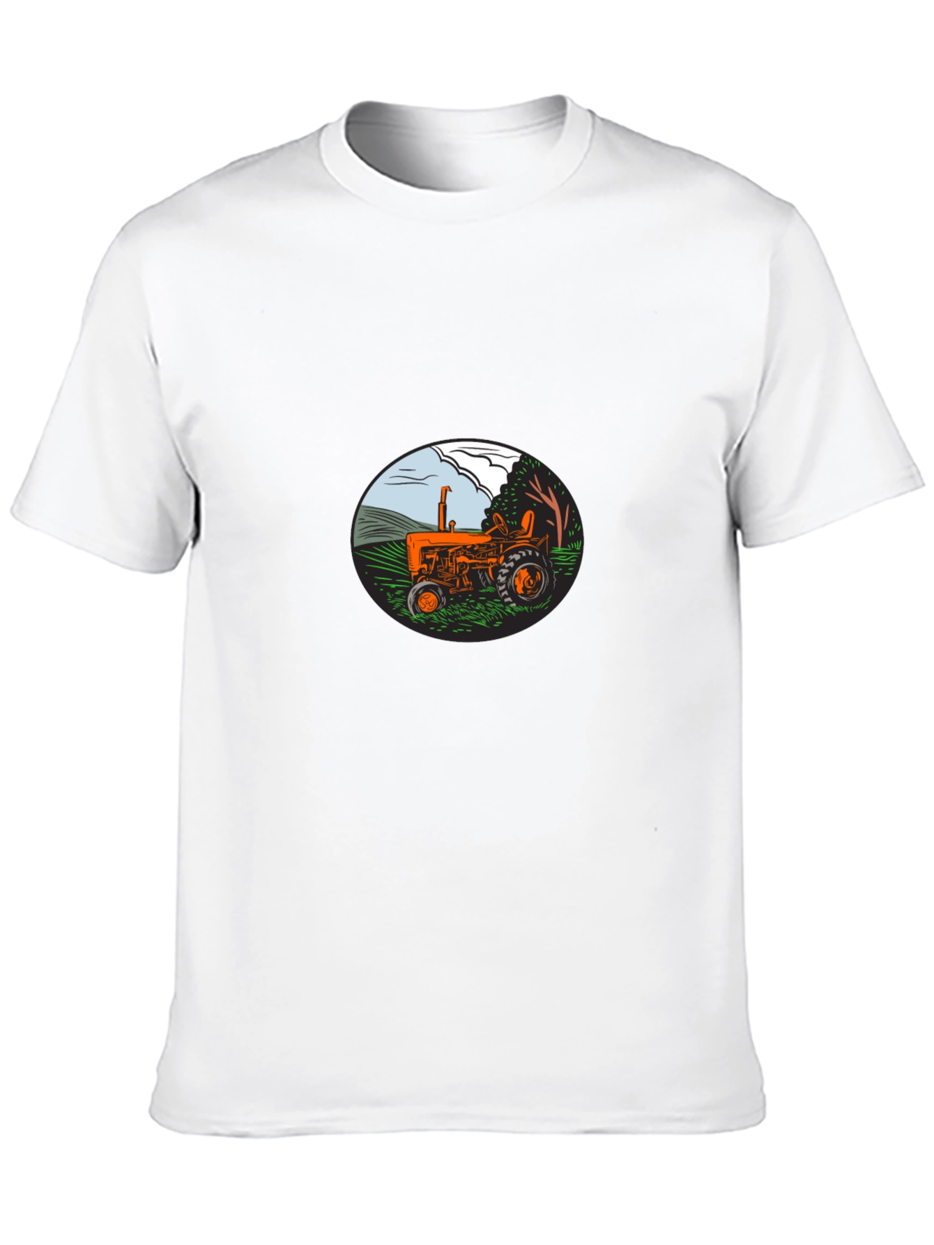 Tractor Graphic Tee - Farm Life Shirt
