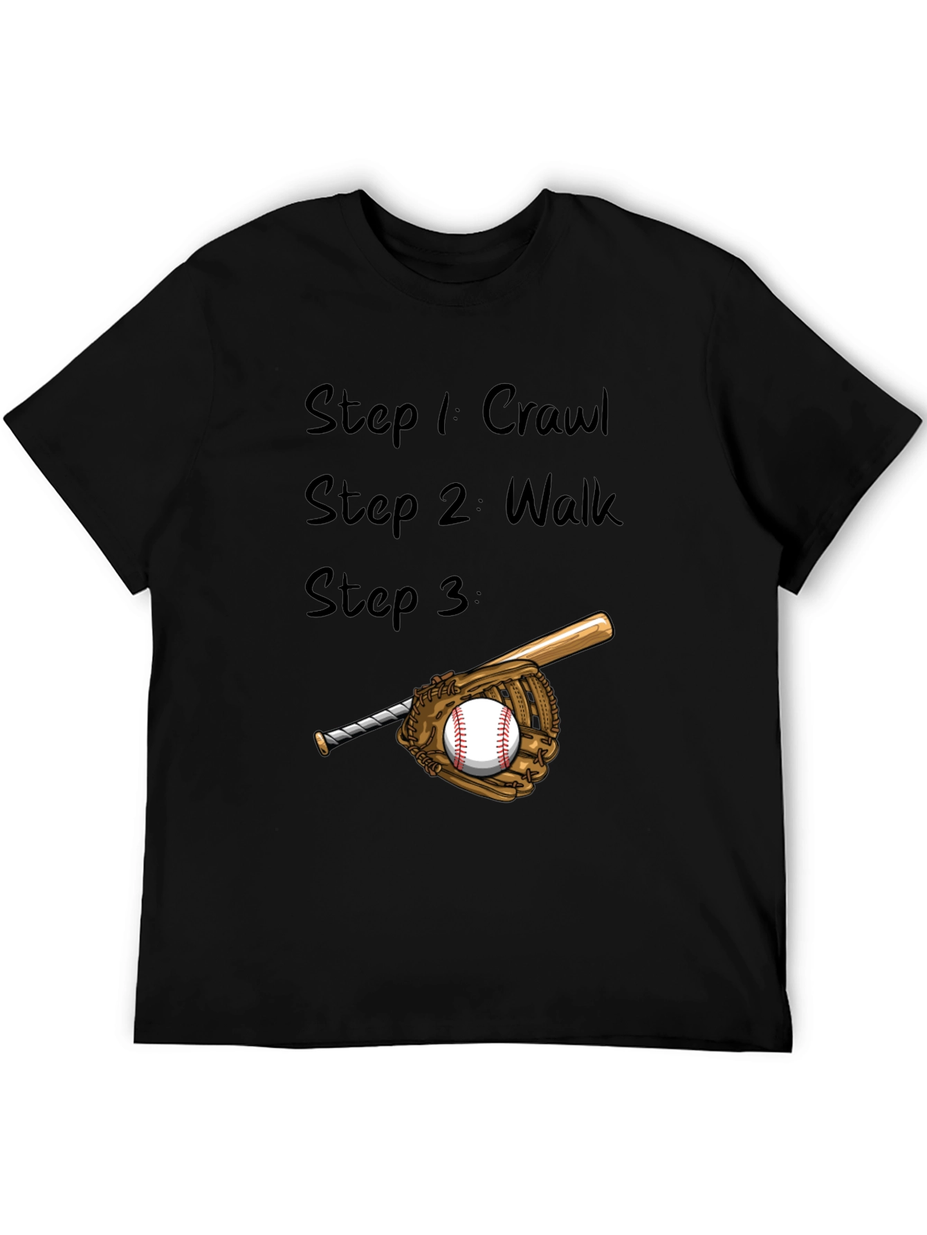 Baseball Fan T-Shirt - Step 3: Play Ball!