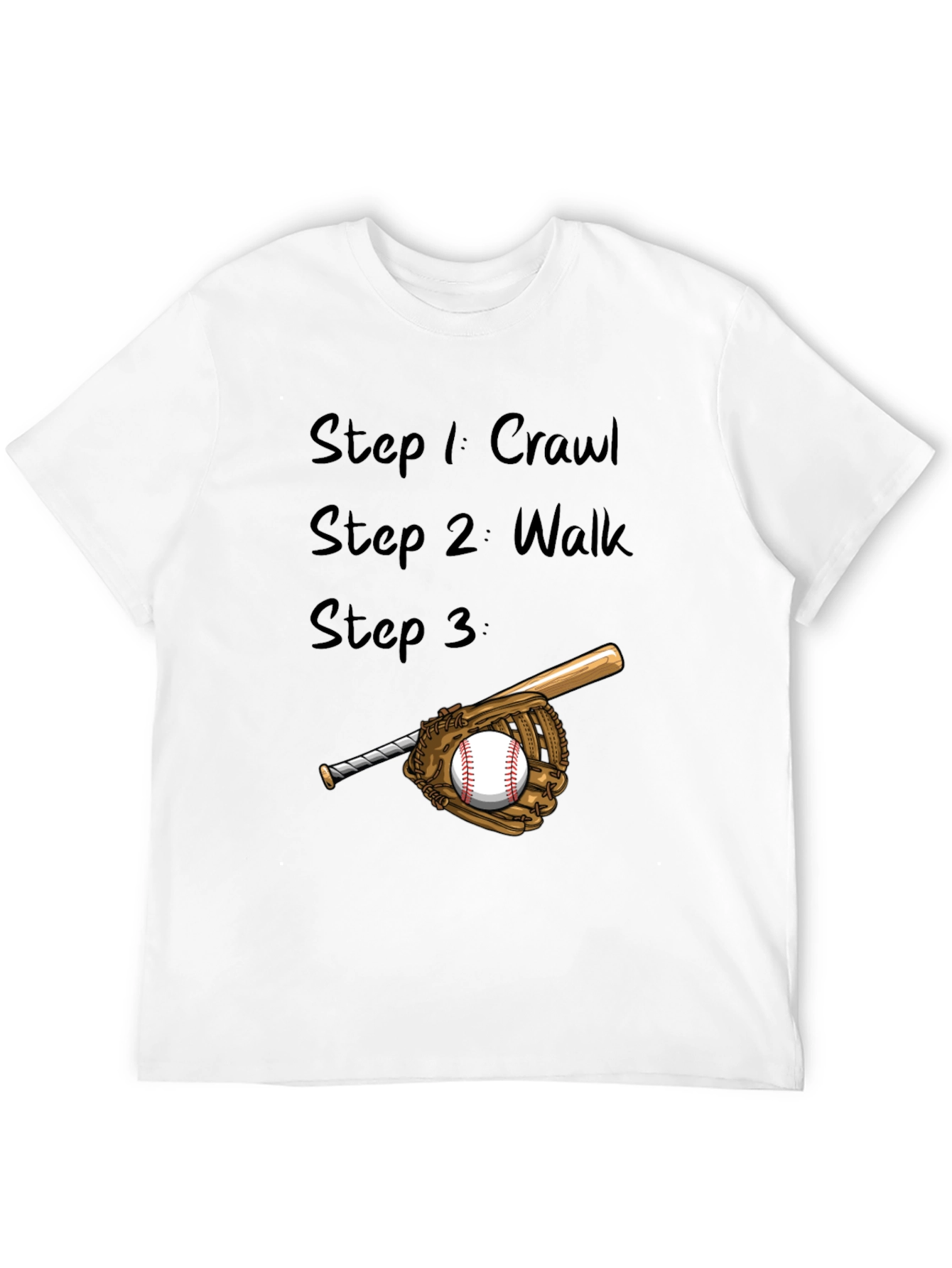 Baseball Fan T-Shirt - Step 3: Play Ball!