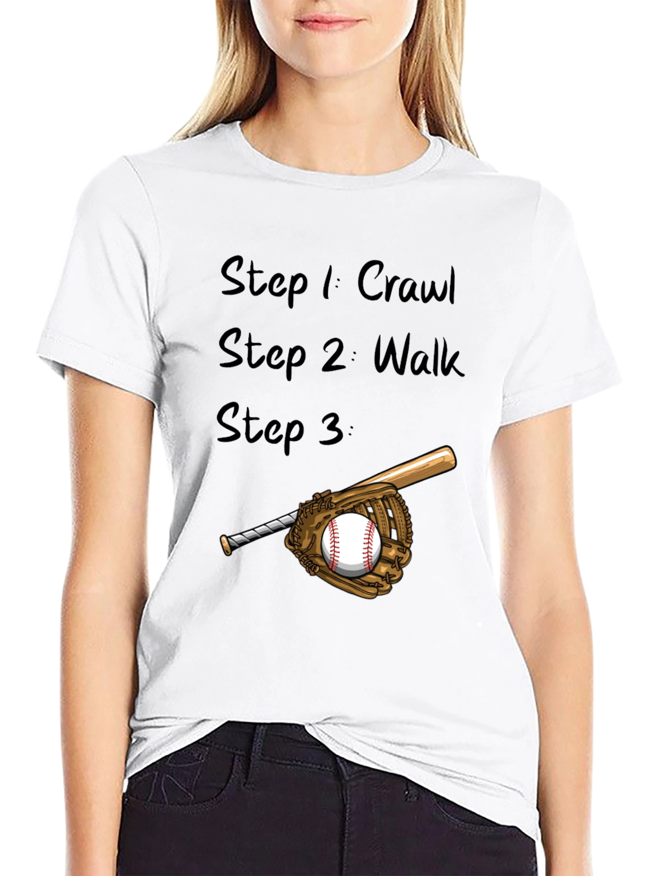 Baseball Fan T-Shirt - Step 3: Play Ball!