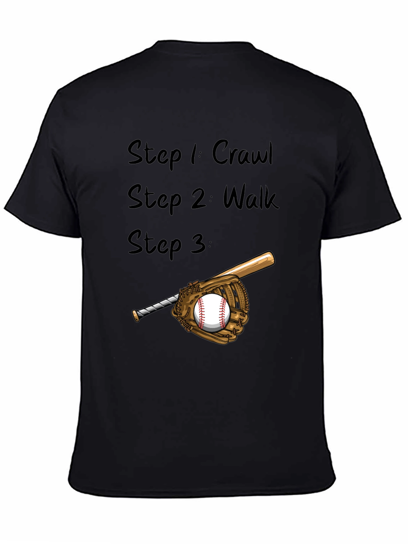 Baseball Fan T-Shirt - Step 3: Play Ball!