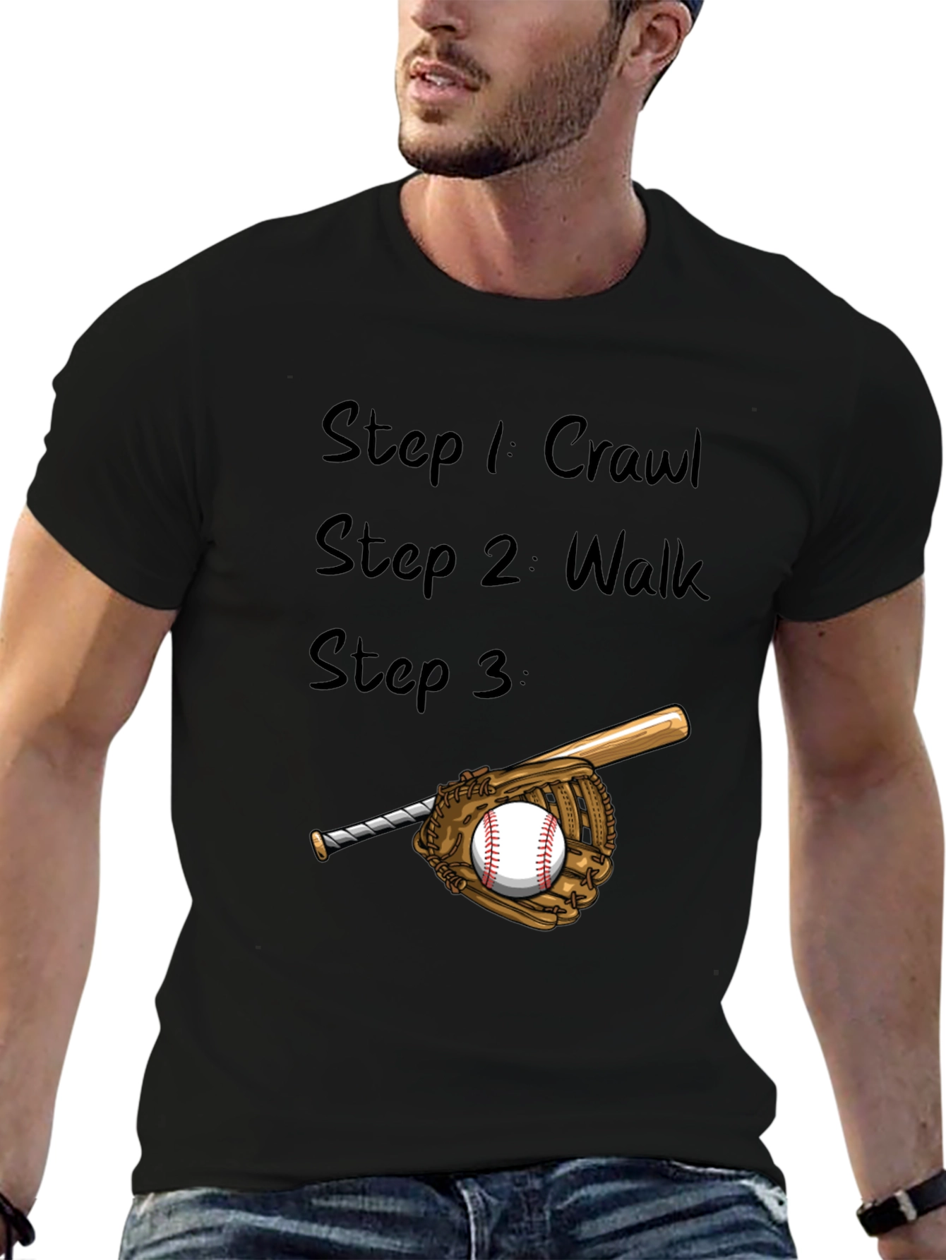 Baseball Fan T-Shirt - Step 3: Play Ball!