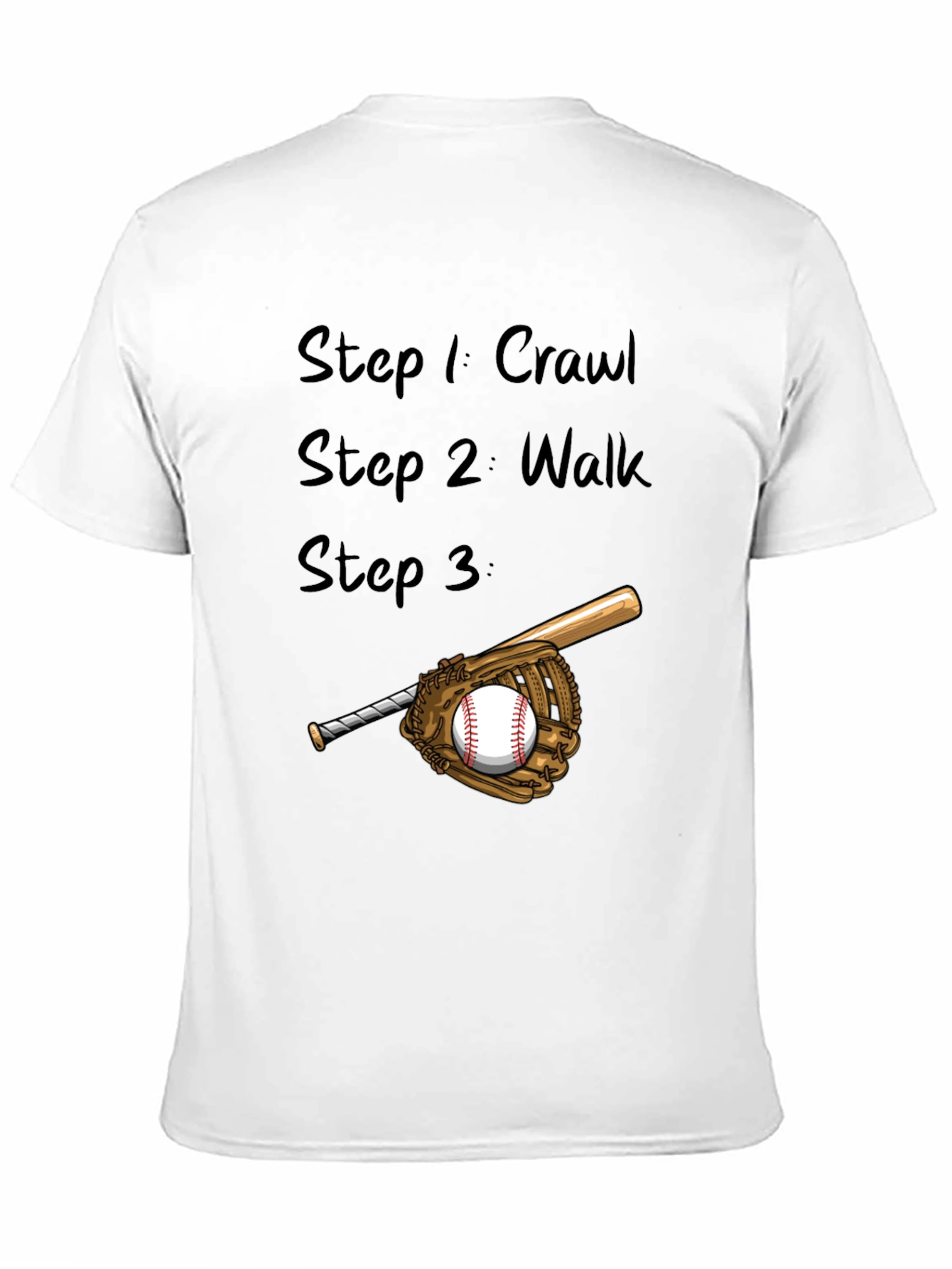 Baseball Fan T-Shirt - Step 3: Play Ball!