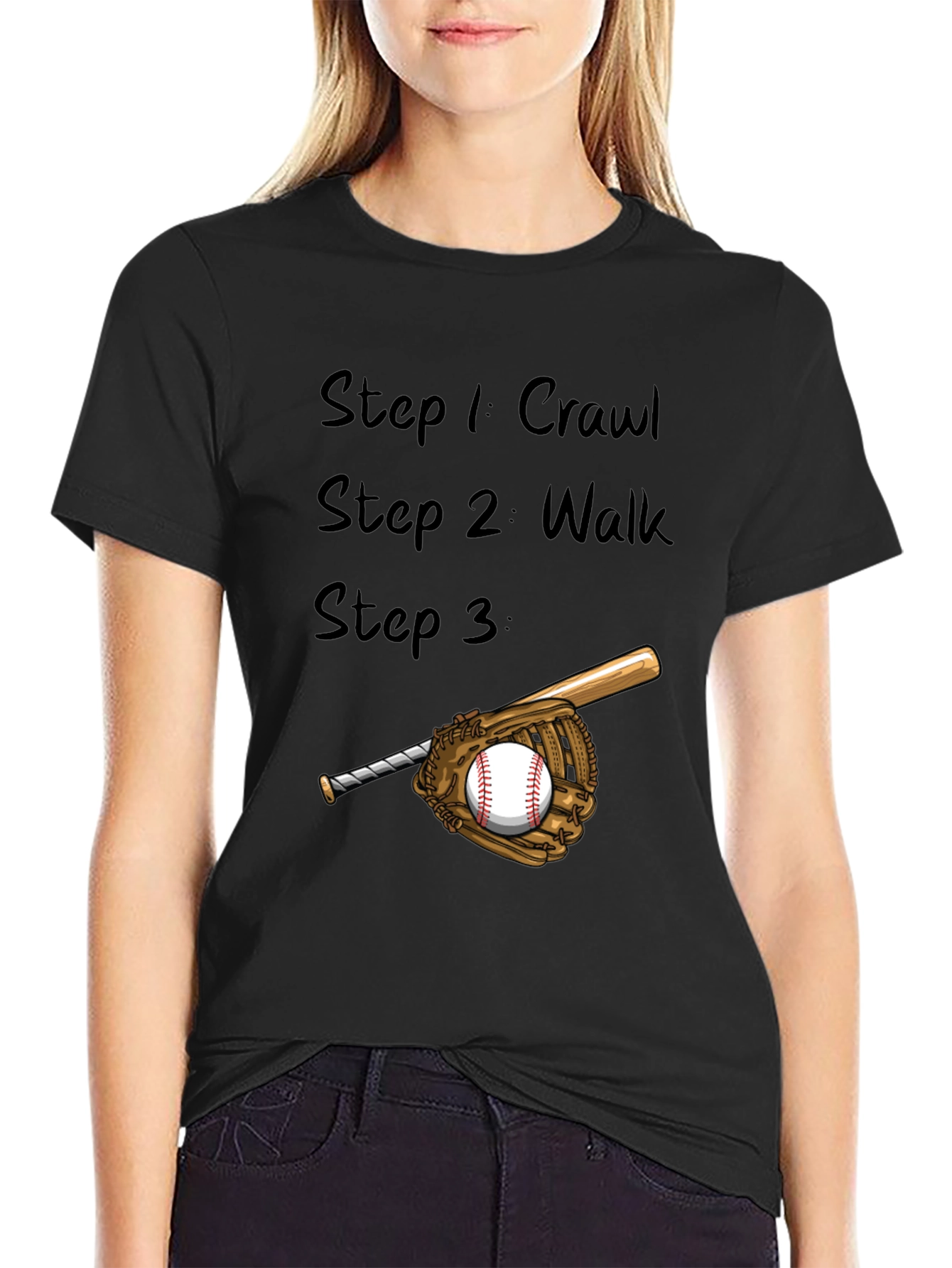 Baseball Fan T-Shirt - Step 3: Play Ball!