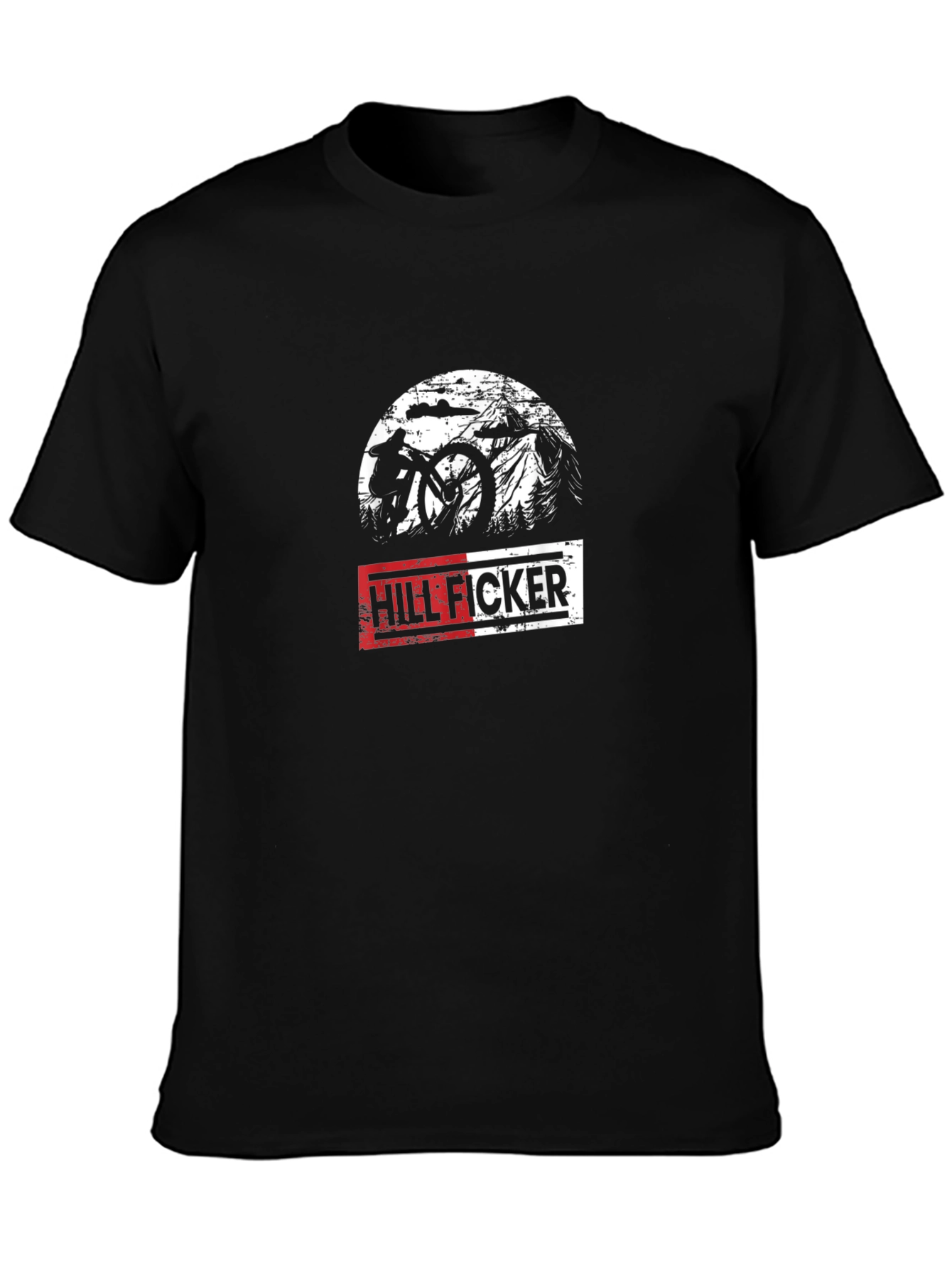 Hill Ficker Mountain Biker T-Shirt