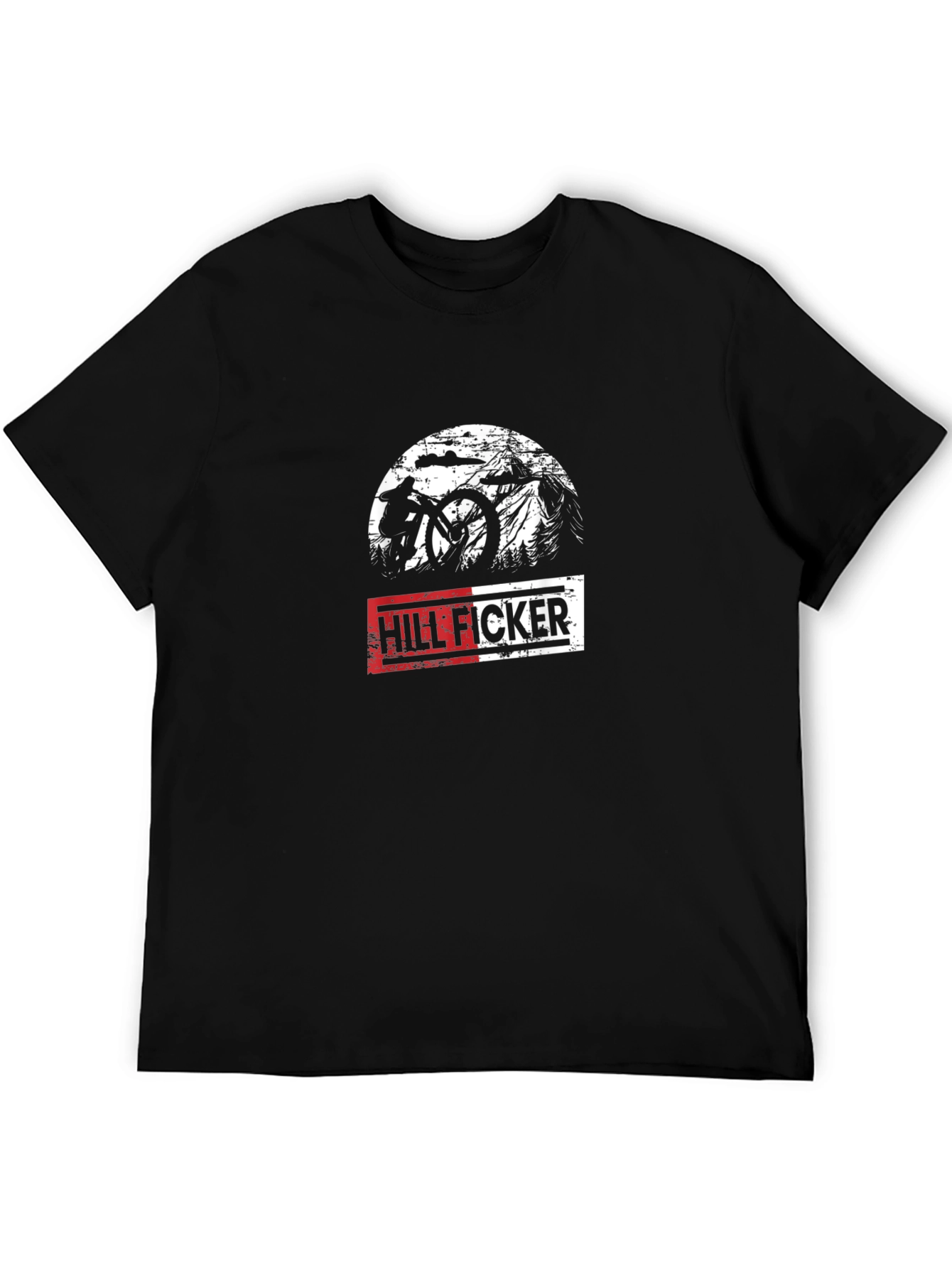 Hill Ficker Mountain Biker T-Shirt