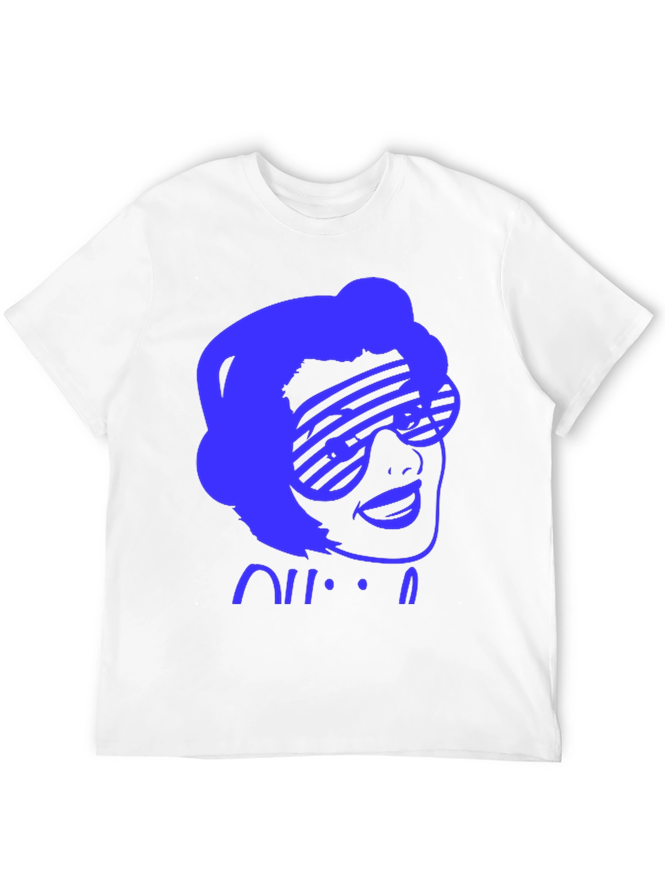 Retro Sunglasses Graphic Tee - Black