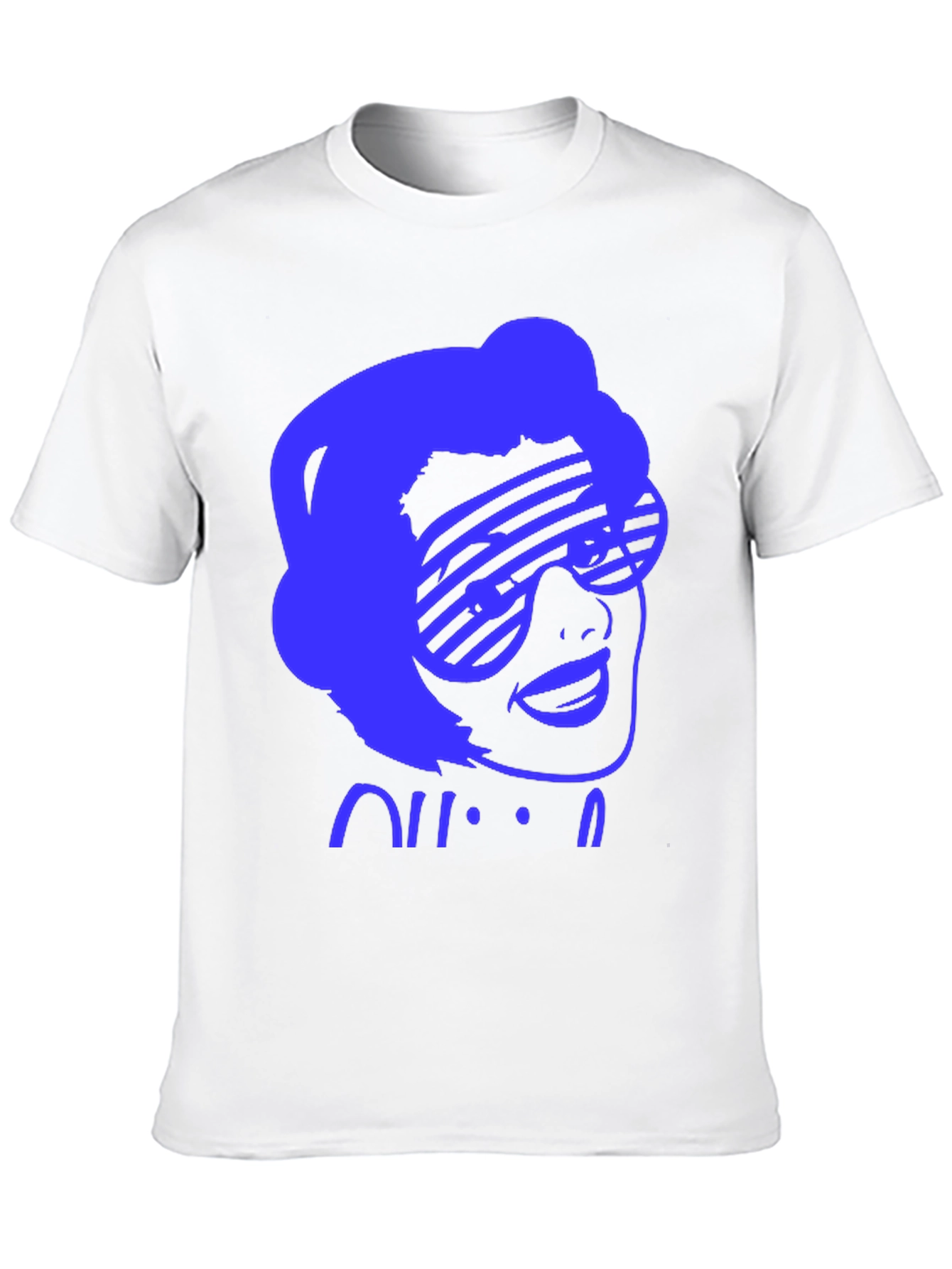 Retro Sunglasses Graphic Tee - Black