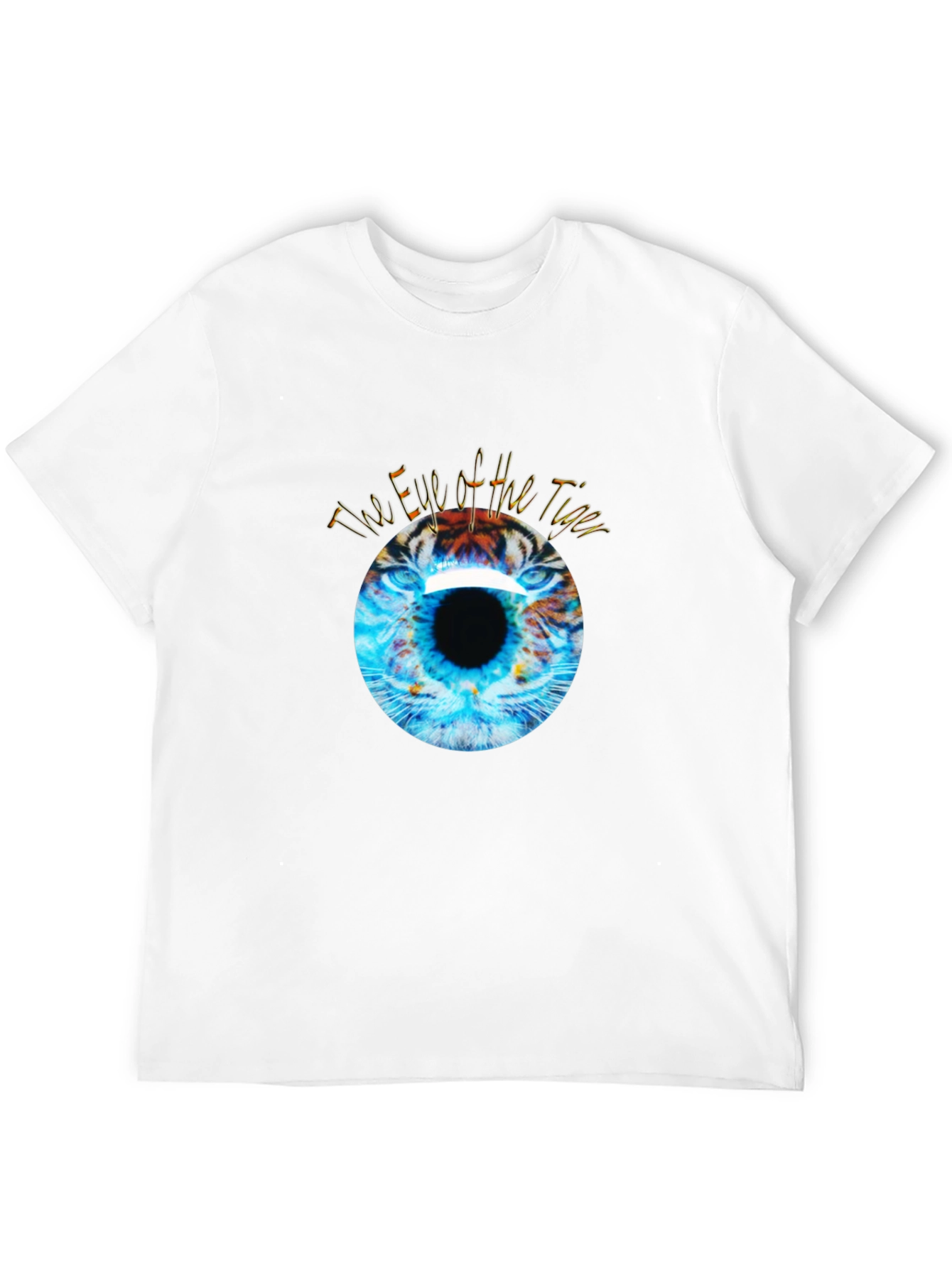 Eye of the Tiger Graphic Black T-Shirt
