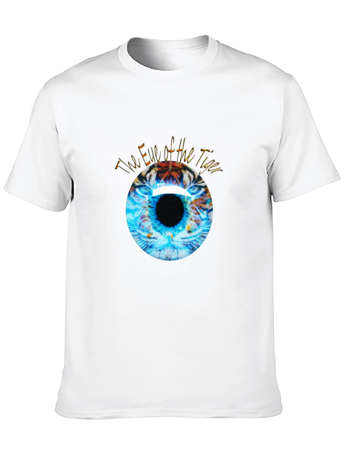 Eye of the Tiger Graphic Black T-Shirt