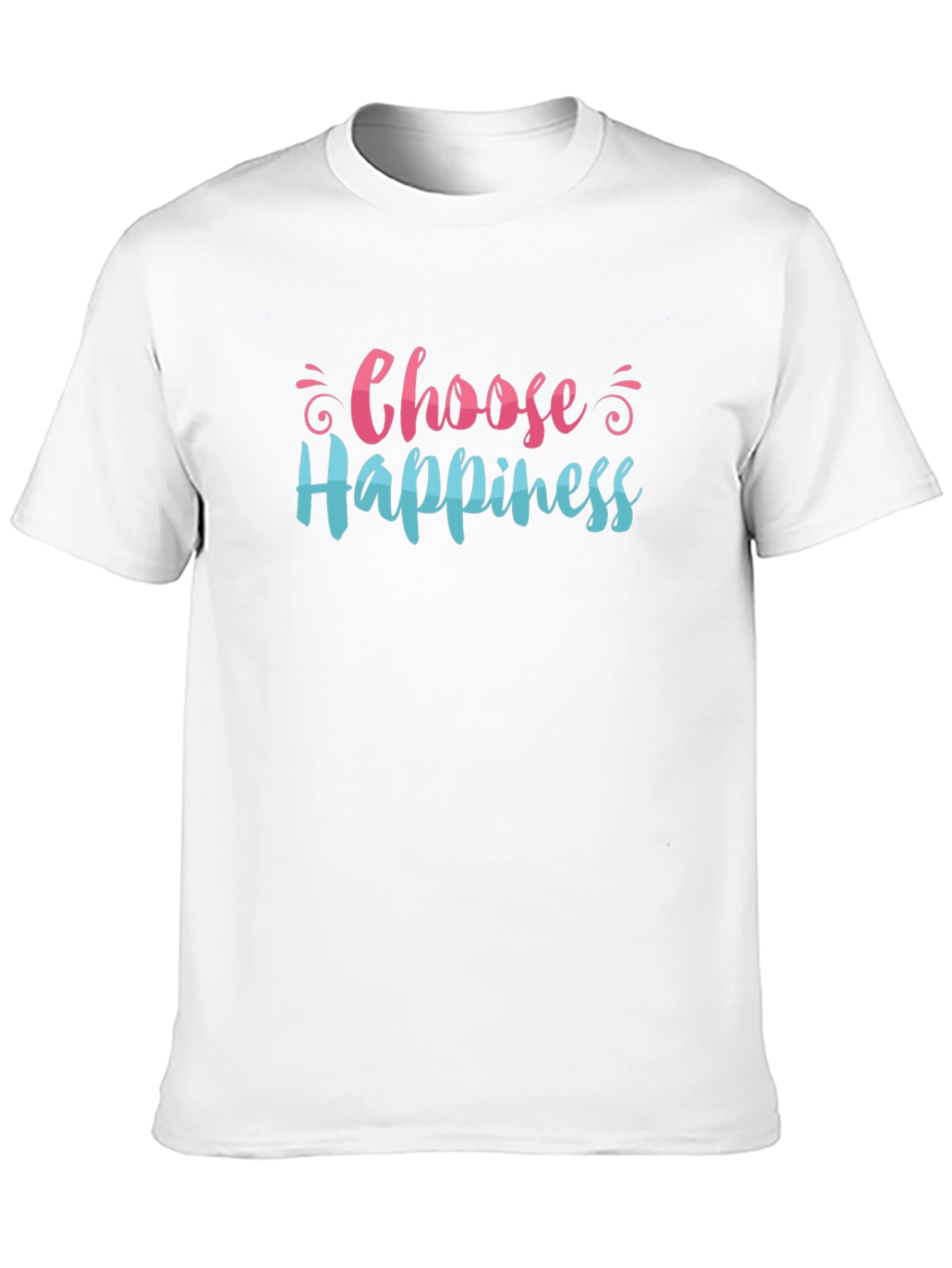 Choose Happiness Graphic Tee - Black