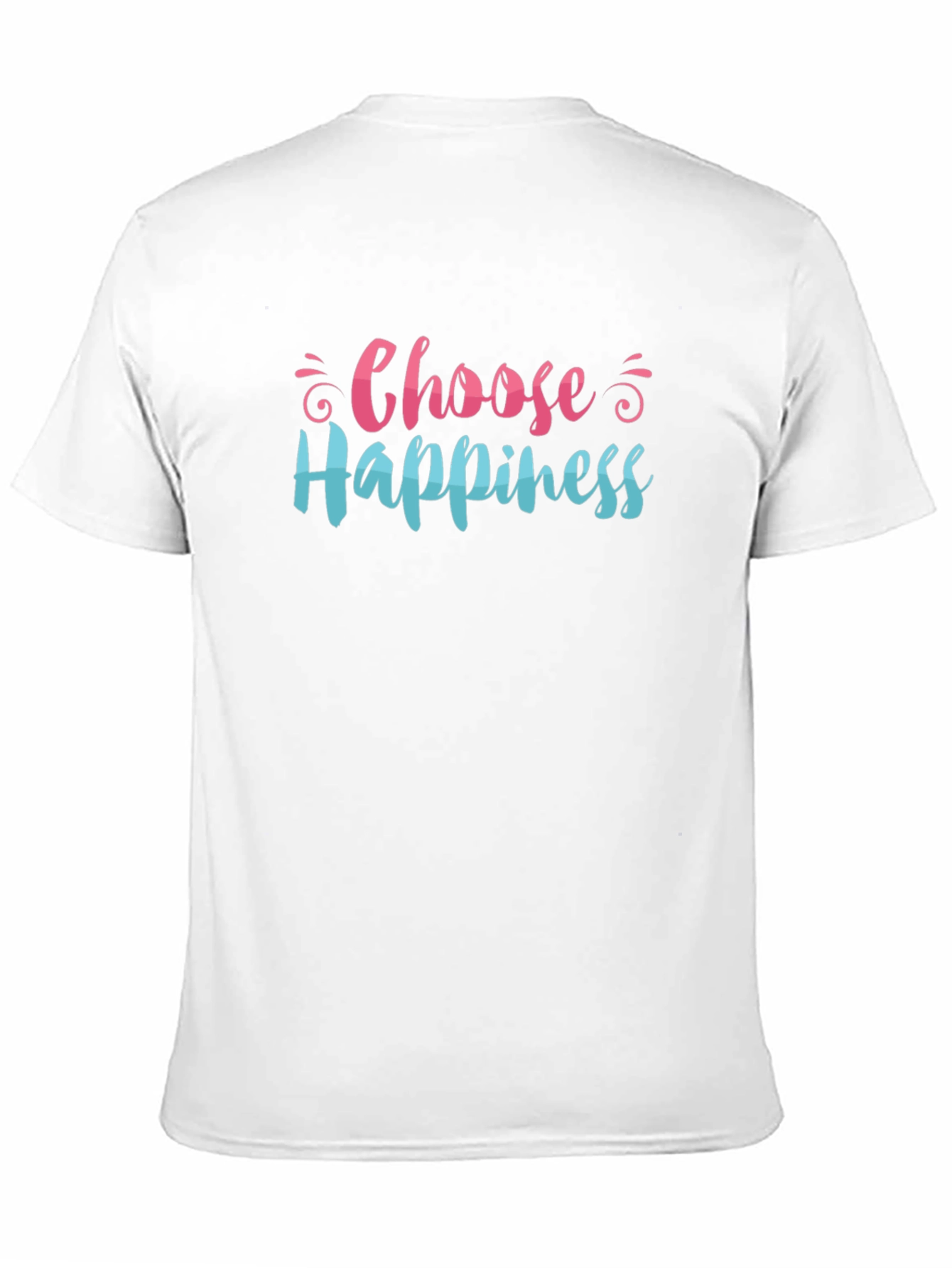 Choose Happiness Graphic Tee - Black