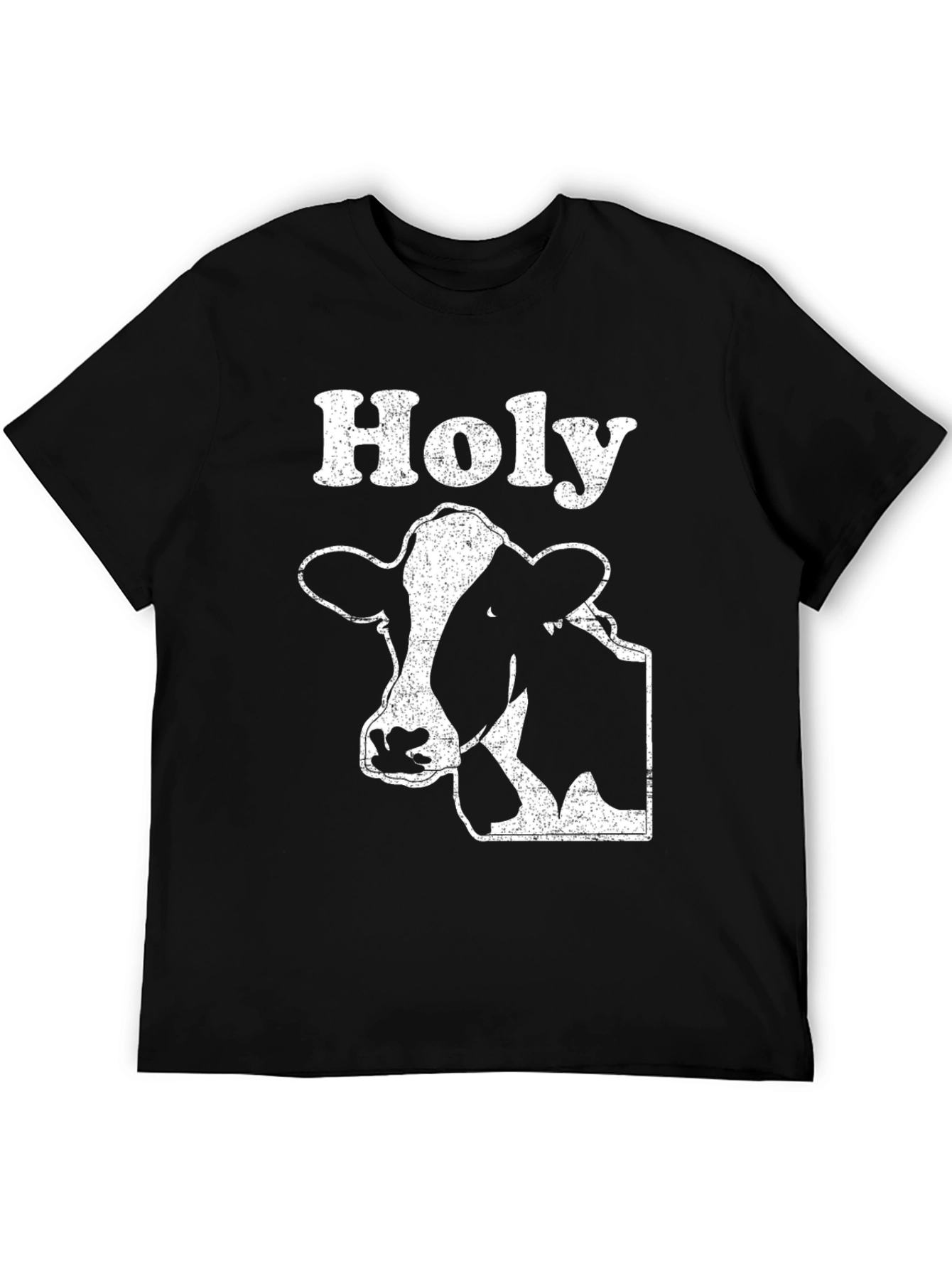 Holy Cow Graphic T-Shirt - Black