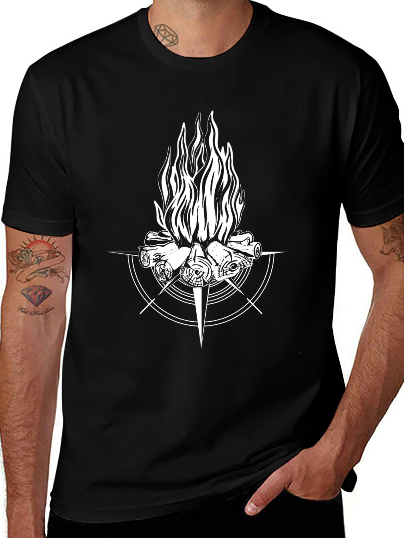 Campfire Graphic Tee - Adventure Ready
