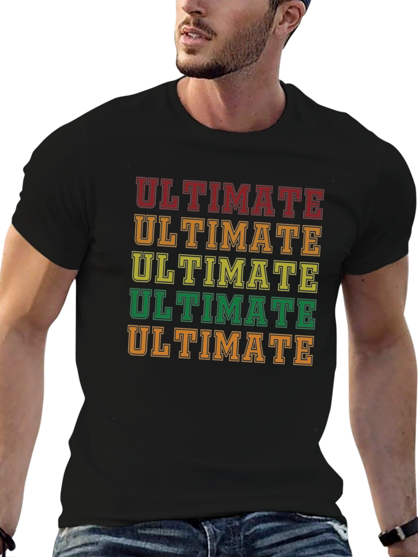 Ultimate Retro Graphic Print T-Shirt