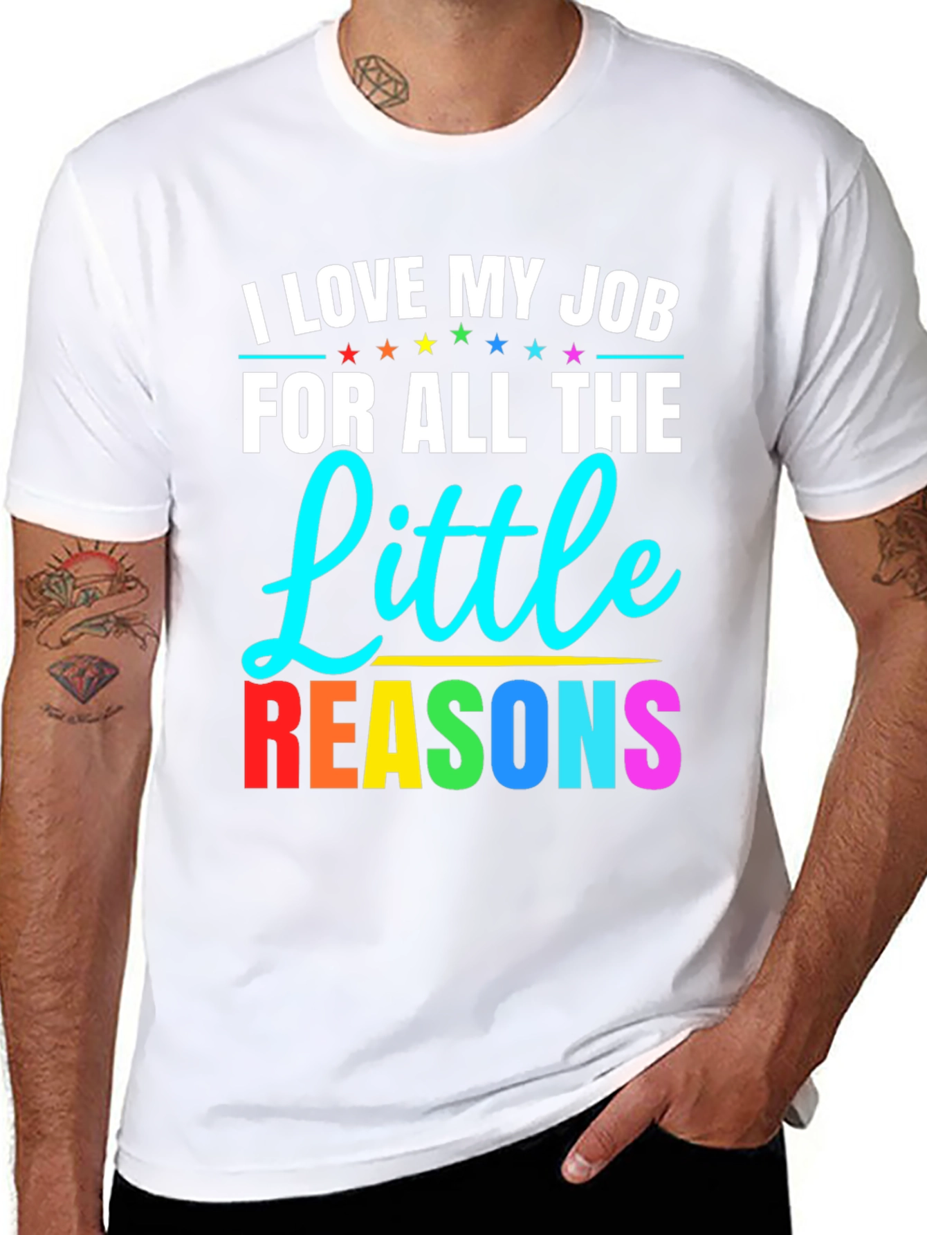 I Love My Job T-Shirt Teacher Appreciation
