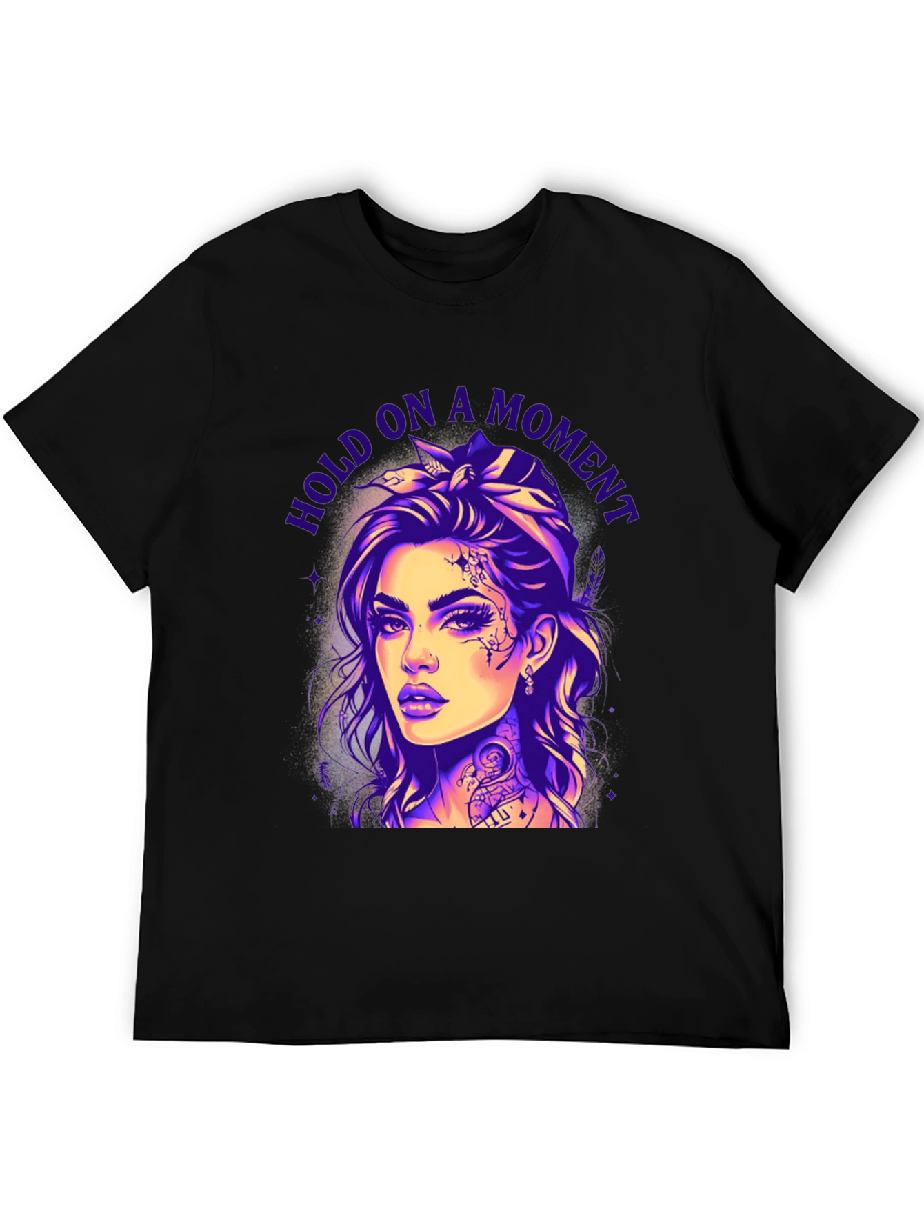 Hold On A Moment Tattoo T-Shirt