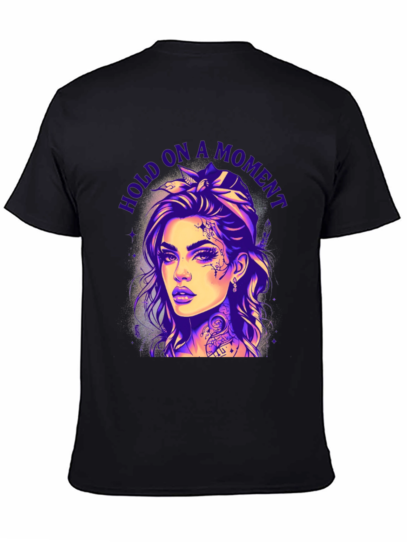 Hold On A Moment Tattoo T-Shirt