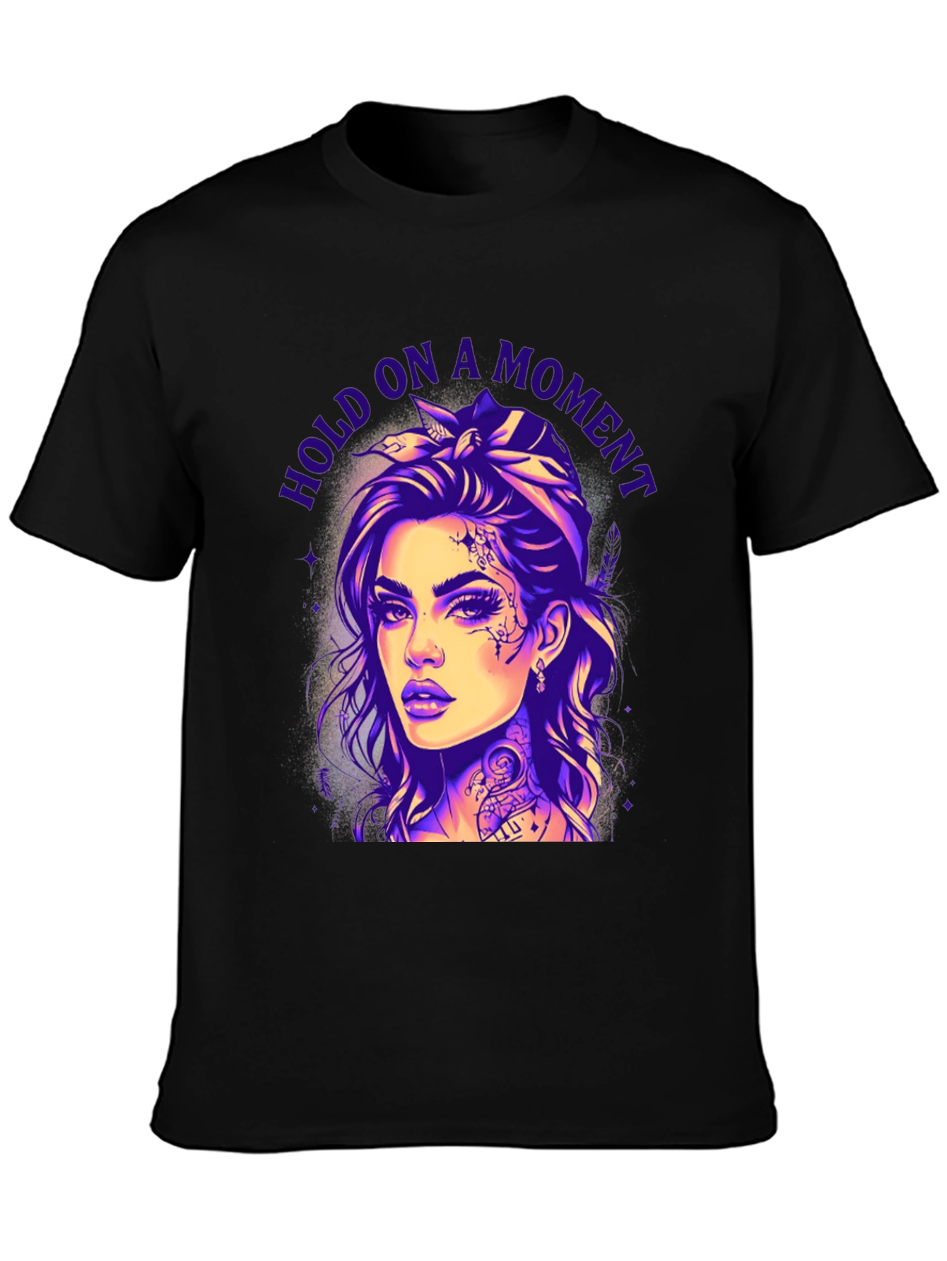 Hold On A Moment Tattoo T-Shirt