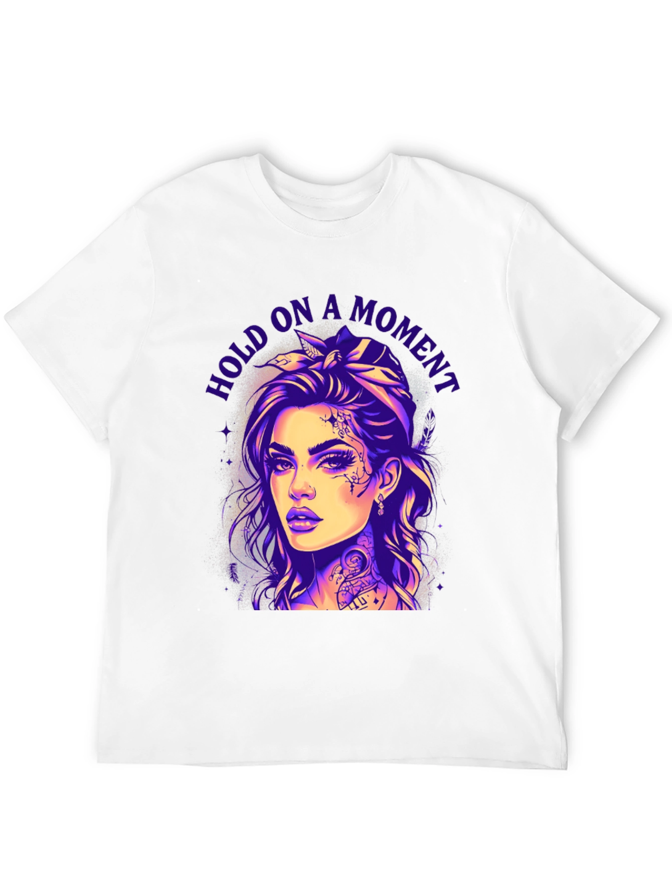 Hold On A Moment Tattoo T-Shirt