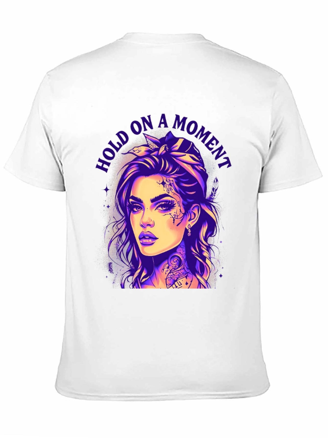 Hold On A Moment Tattoo T-Shirt