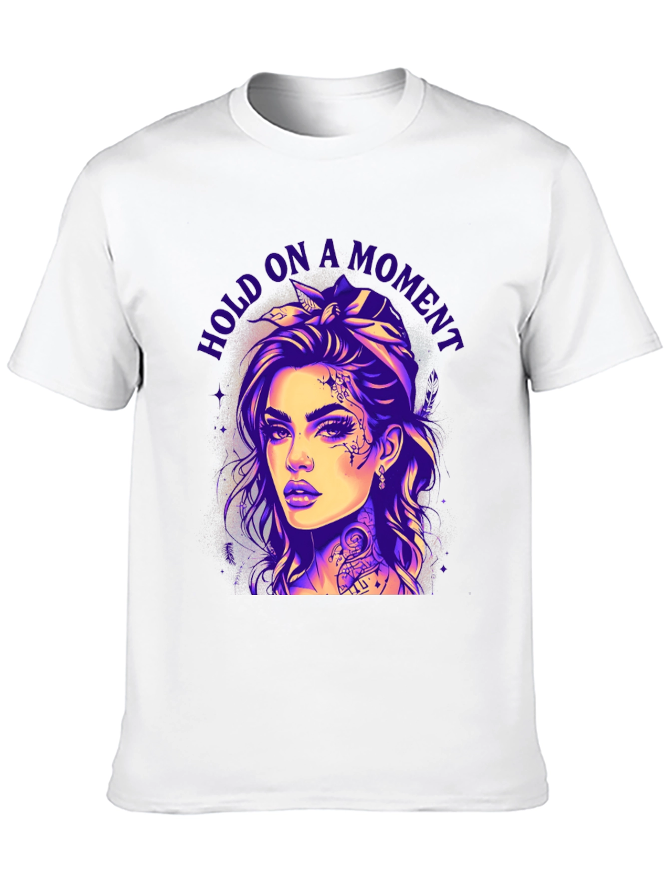 Hold On A Moment Tattoo T-Shirt