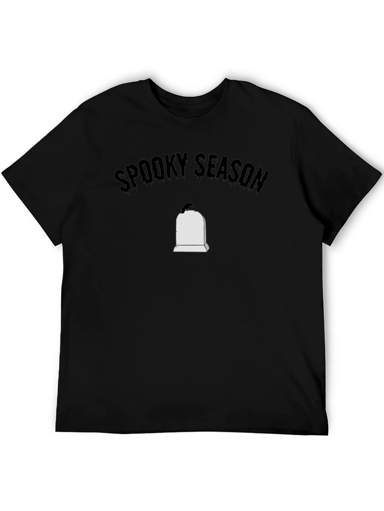 Spooky Season Tombstone Graphic T-Shirt