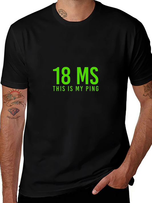 18 MS This is My Ping Gamer T-Shirt