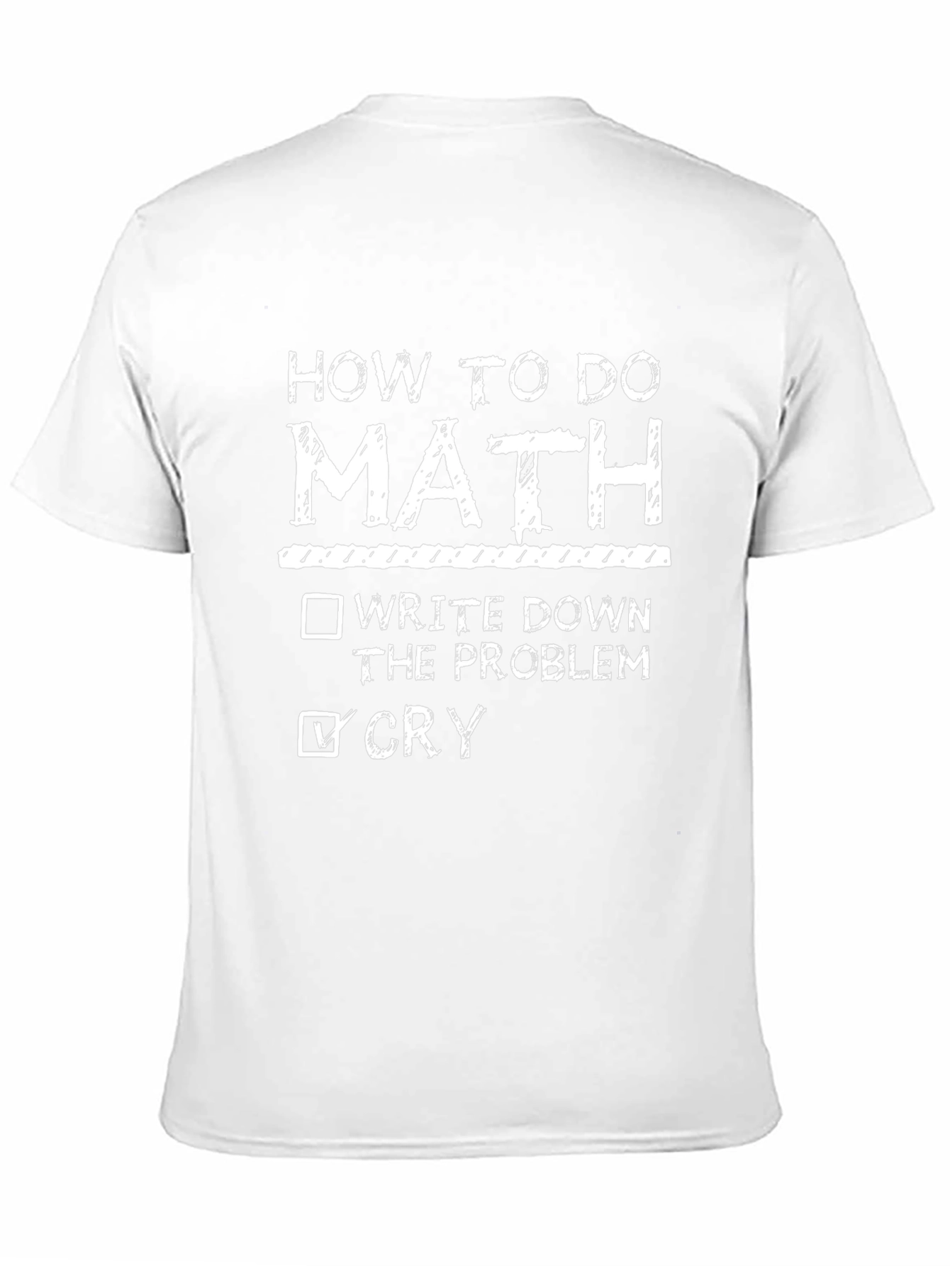 Funny Math Problem Solving T-Shirt