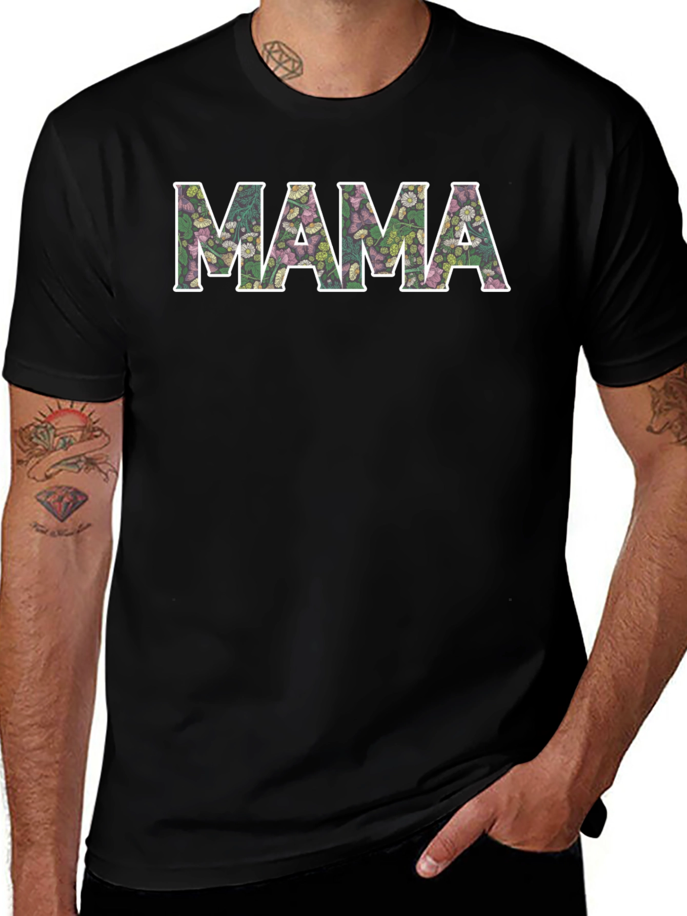 Floral Mama Graphic T-Shirt