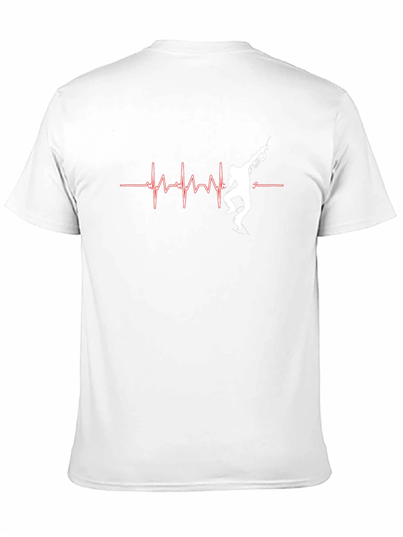Climbing Heartbeat Graphic Tee - Adventurers Black T-Shirt