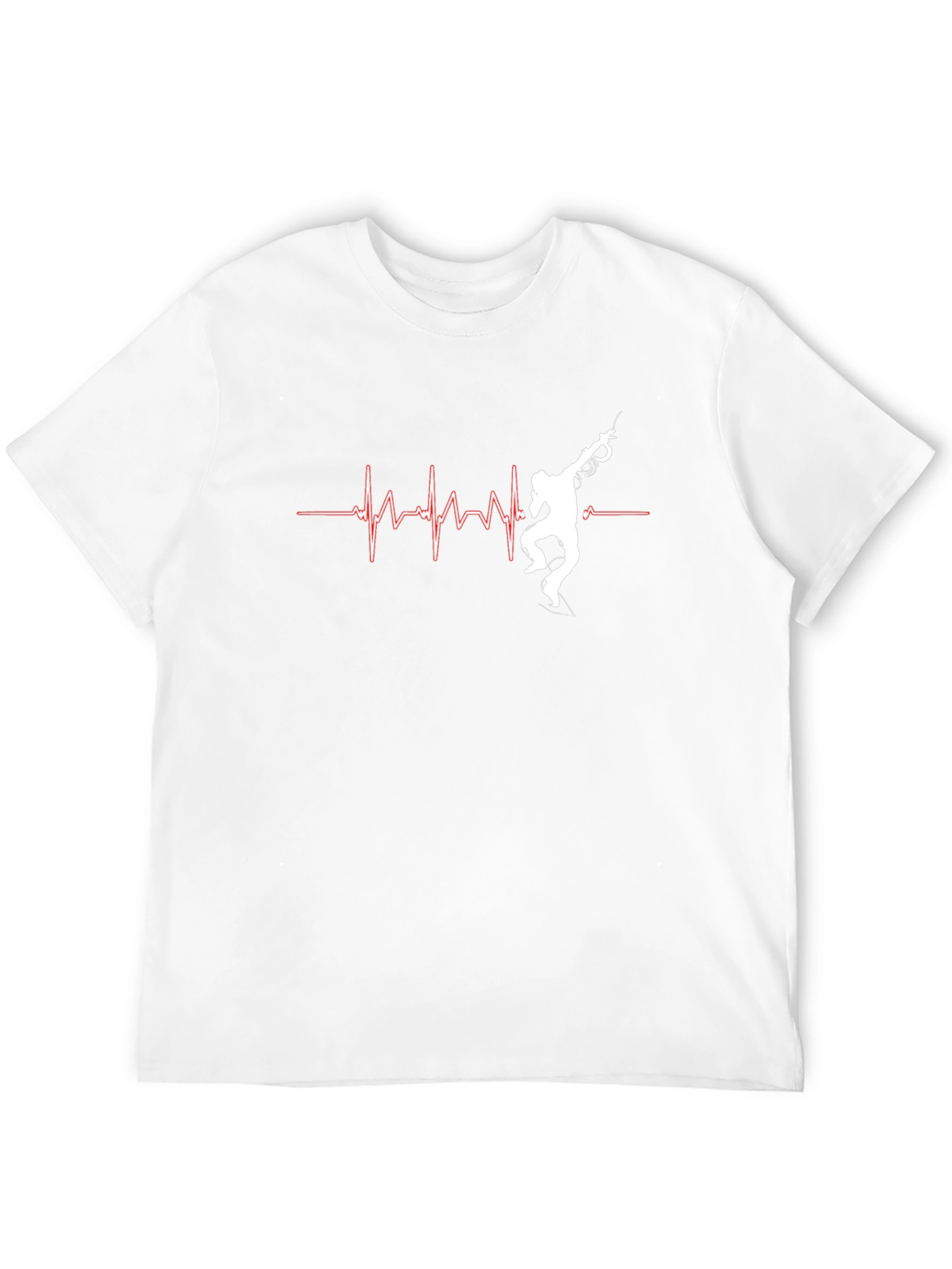 Climbing Heartbeat Graphic Tee - Adventurers Black T-Shirt