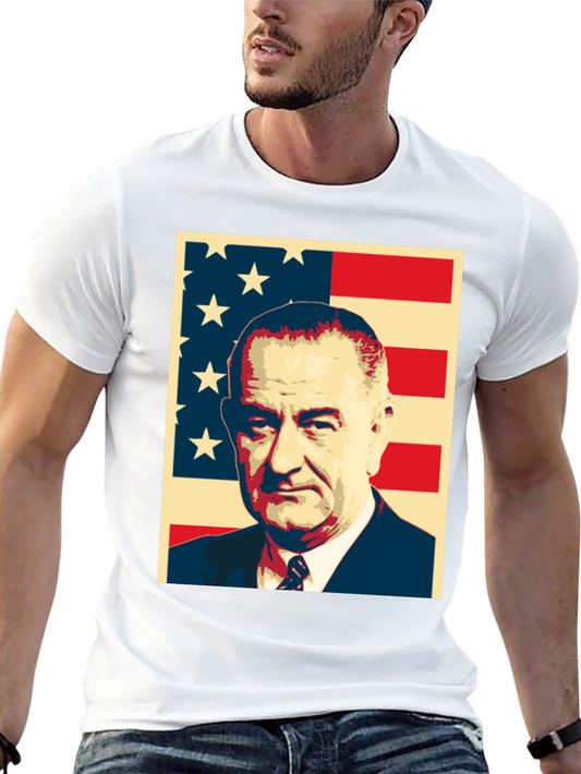 LBJ American Flag T-Shirt