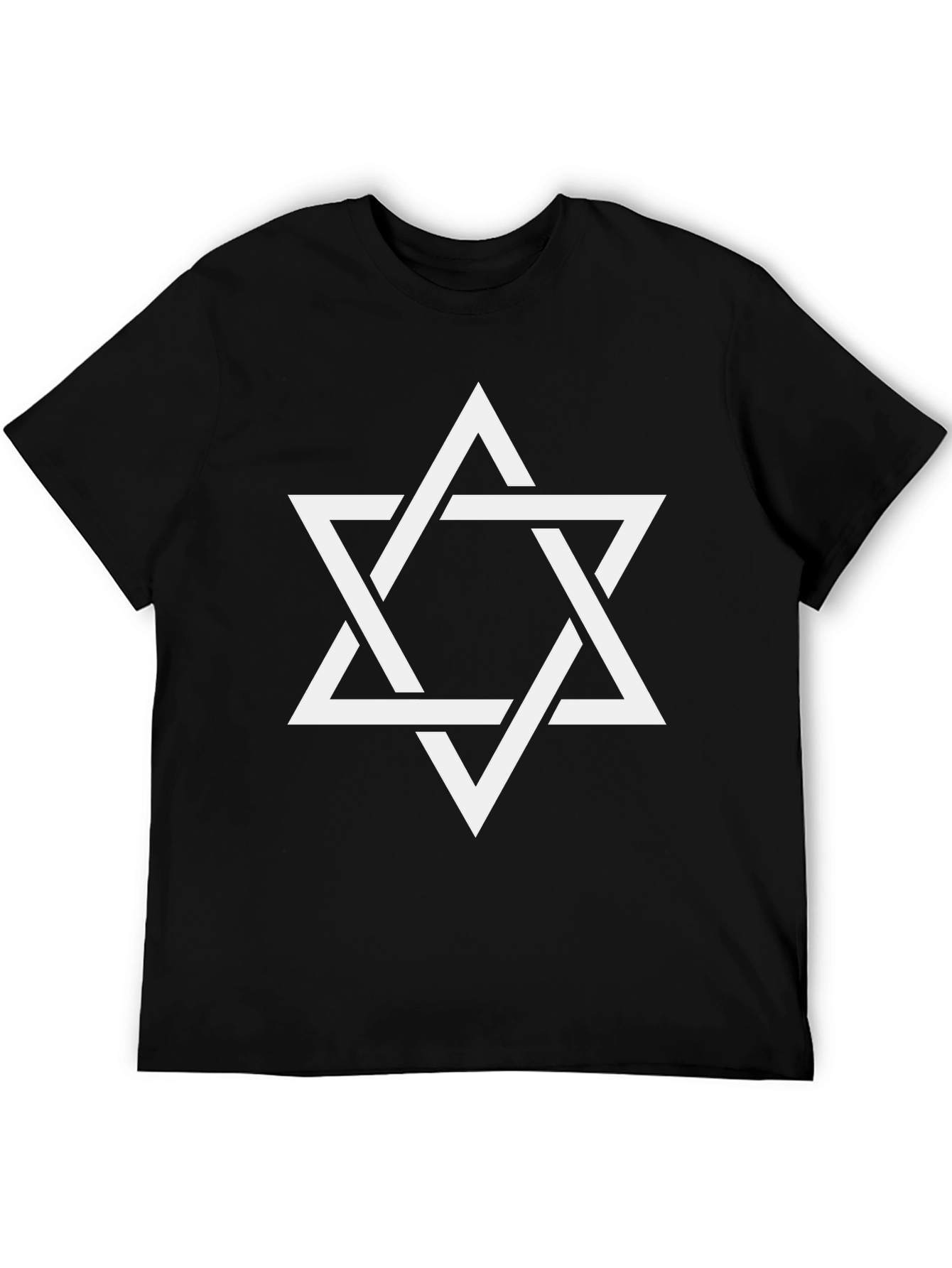 Star of David Black T-Shirt