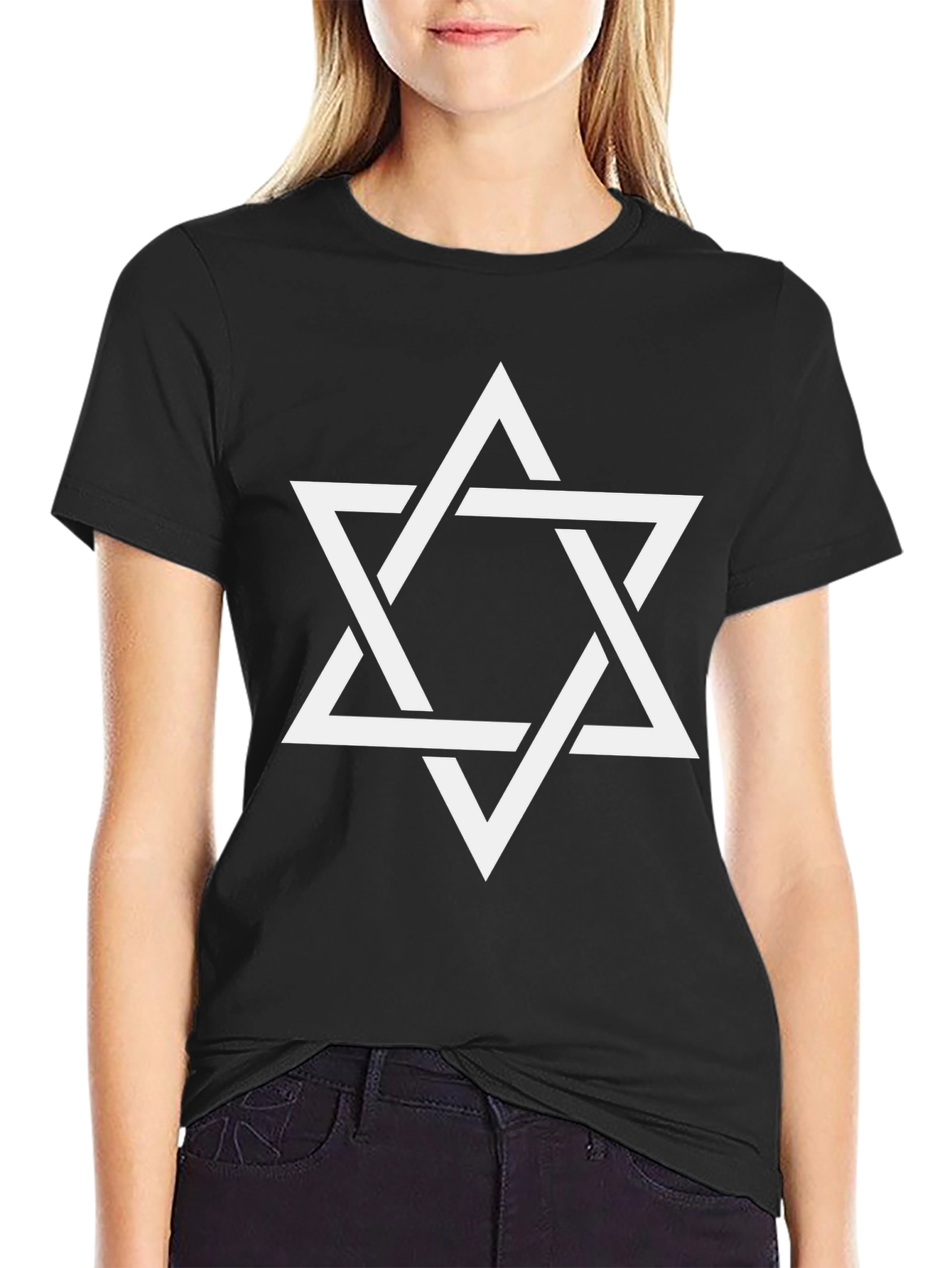 Star of David Black T-Shirt