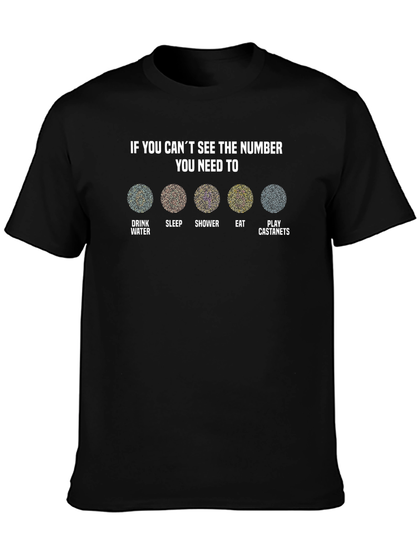 Vision Test Humor T-Shirt