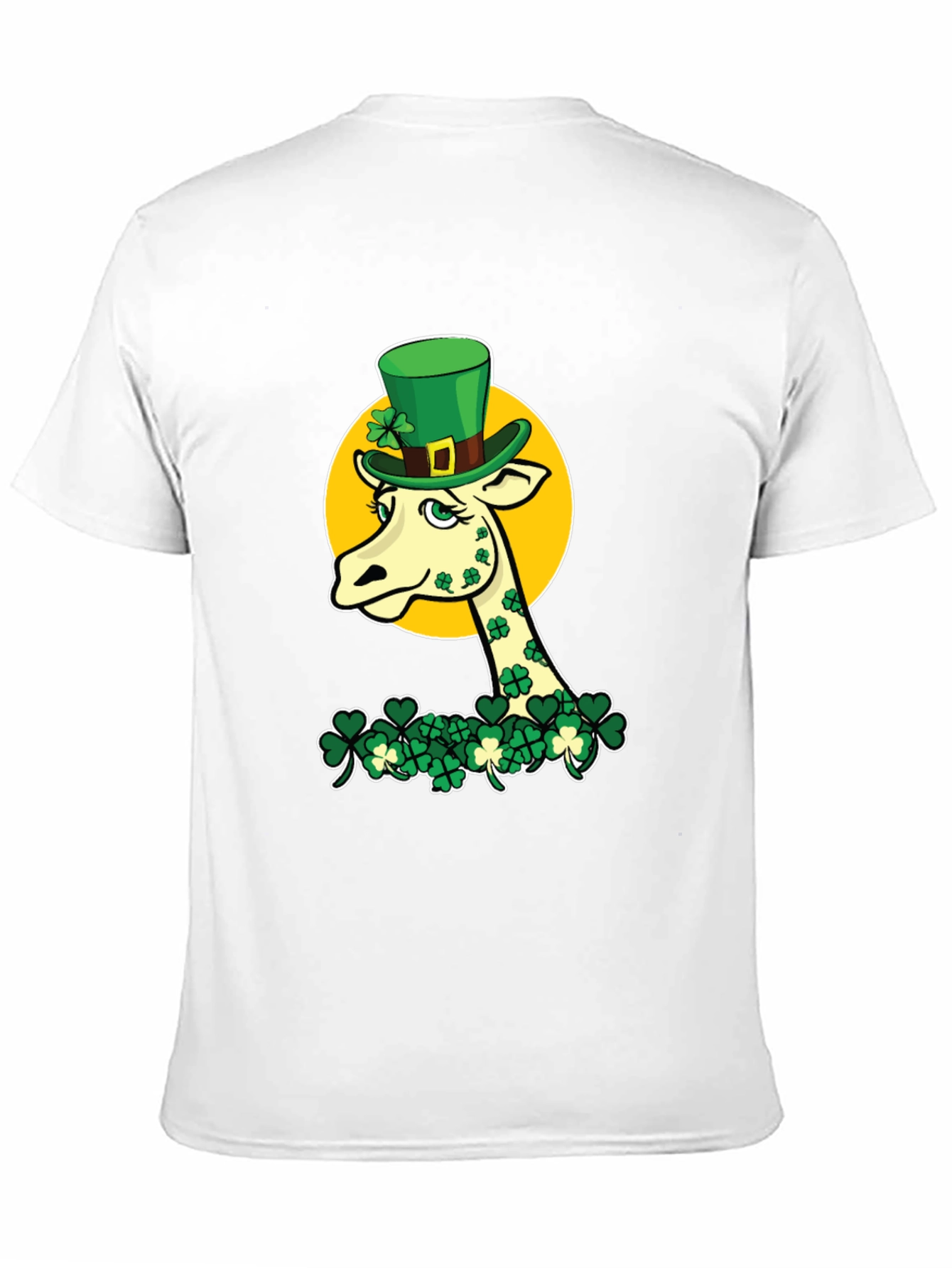 St. Patricks Day Giraffe Graphic Tee