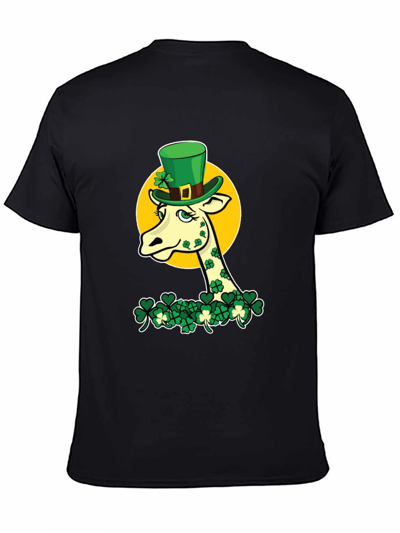 St. Patricks Day Giraffe Graphic Tee