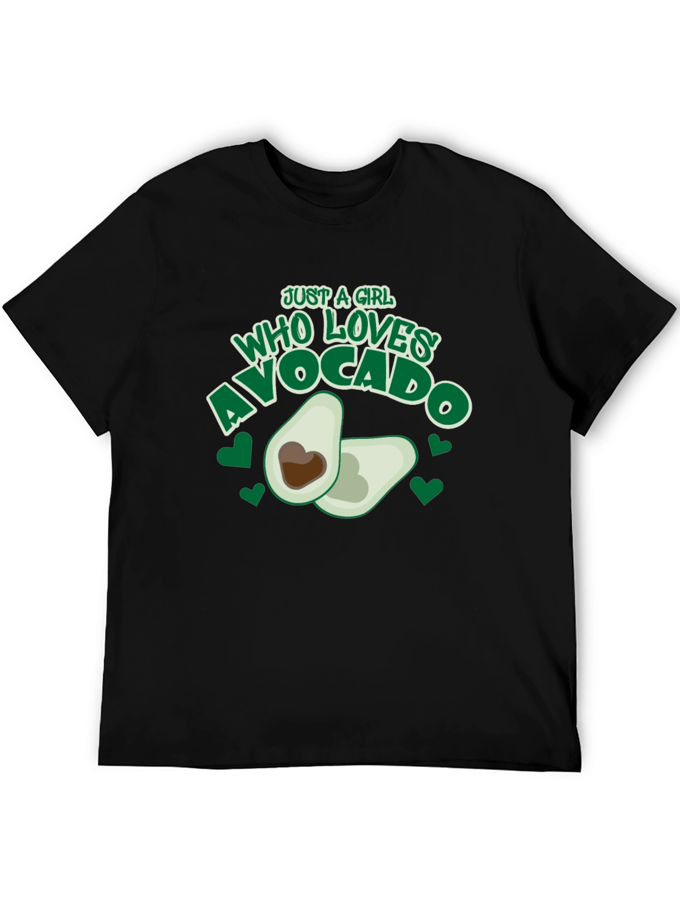 Just a Girl Who Loves Avocado Graphic Tee